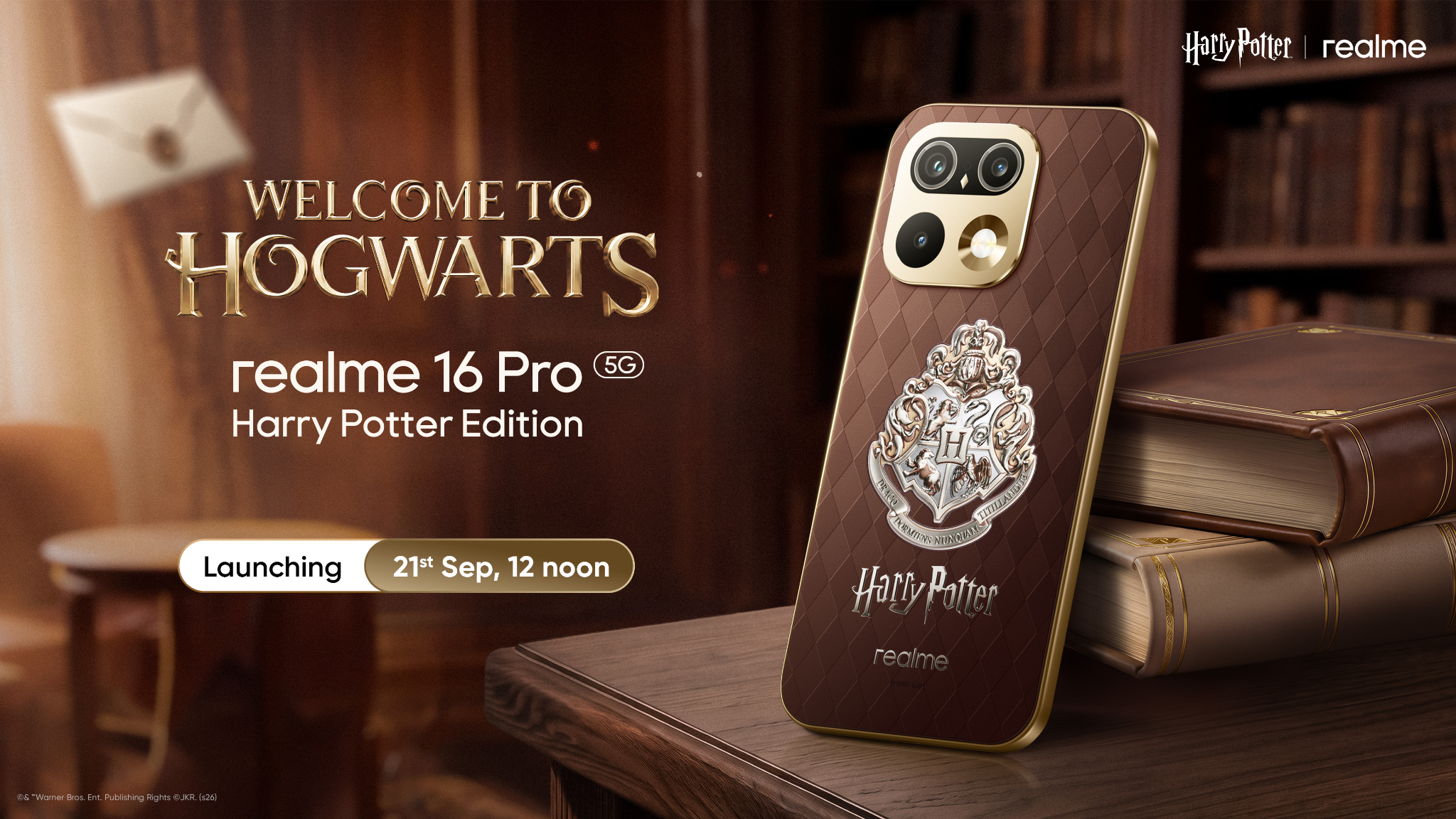 realme Reveals the Hogwarts Inspired Design for the Upcoming realme 16 Pro Harry Potter Edition