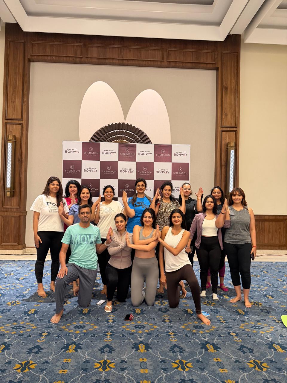 Sheraton Hyderabad Hotel Celebrates International Yoga Day with a Morning of Wellness and Mindfulness