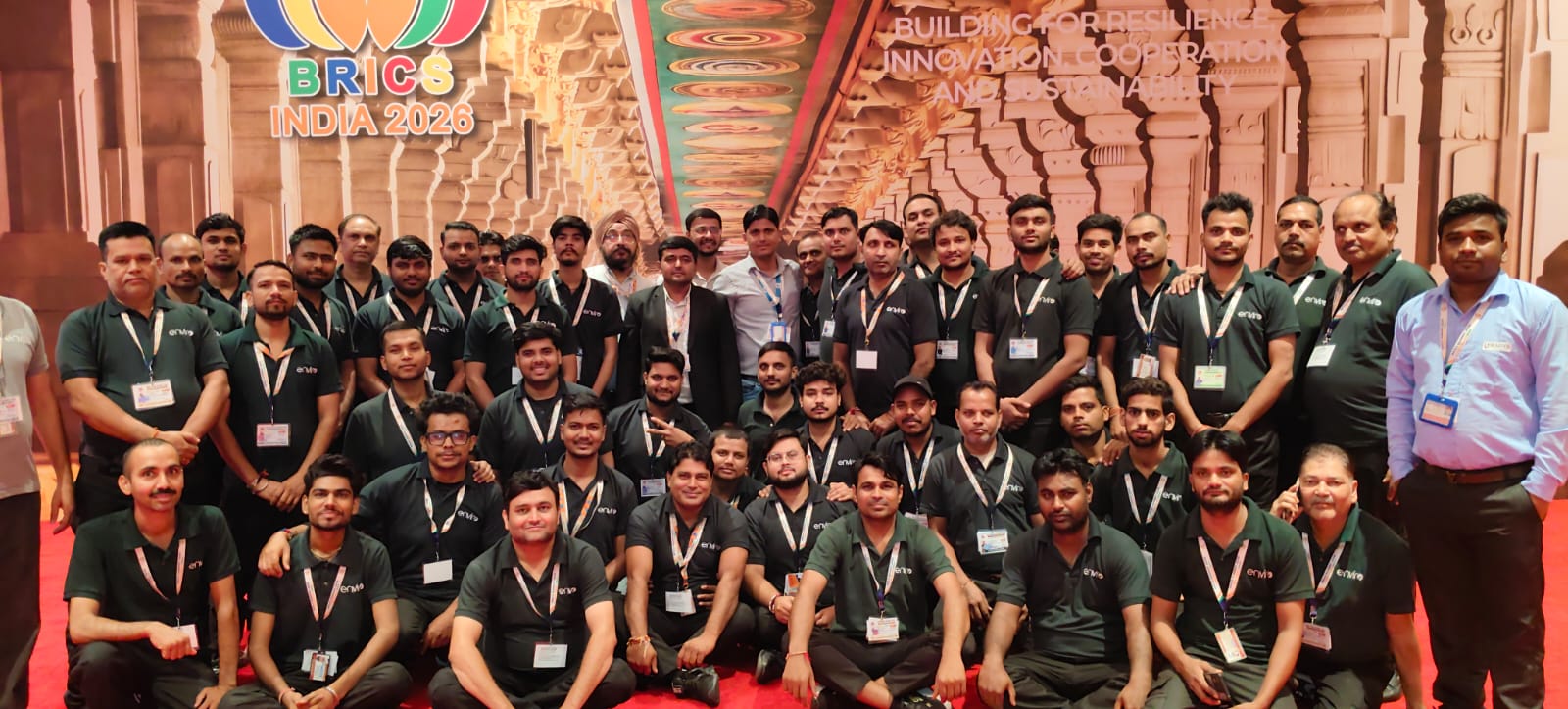 Enviro India Team Delivers Seamless Operations at Bharat Mandapam During BRICS 2026