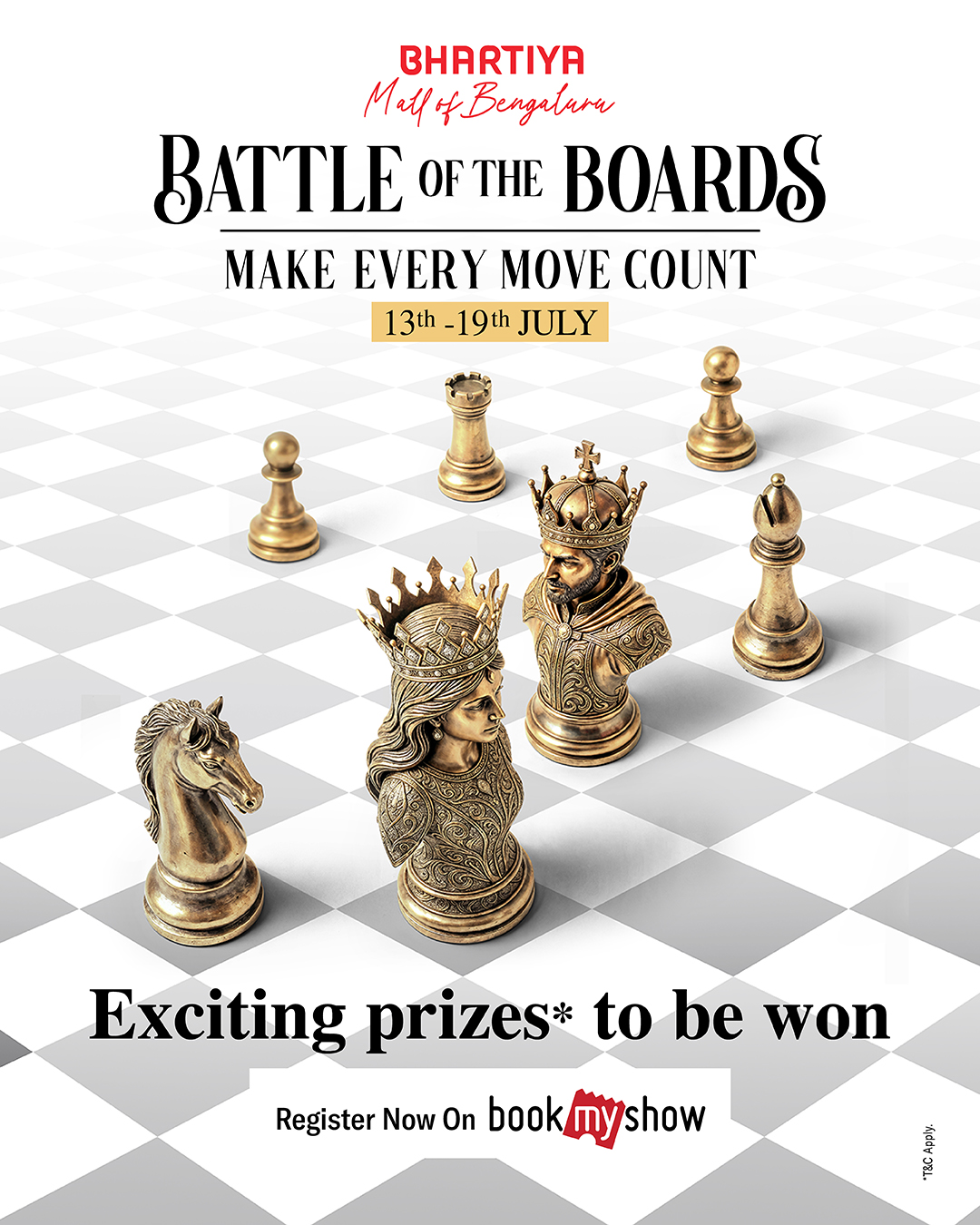 Listicle: Checkmate Bengaluru: Bhartiya Mall of Bengaluru Hosts Week-Long Chess Festival With Arena Grandmaster Praveen Sagar