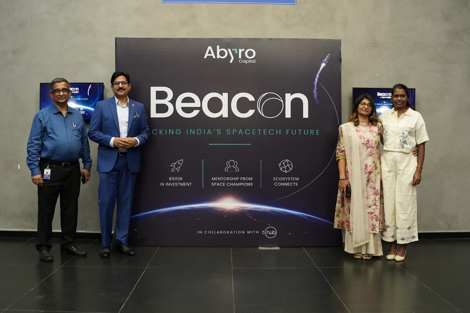 Abyro Capital Open Applications for Beacon, a Dedicated SpaceTech Cohort in Partnership with T-Hub