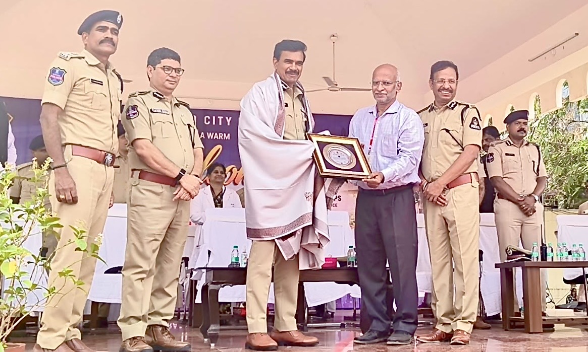 Thalassemia Patients Benefit from Hyderabad Police Blood Donation Drive During Police Commemoration Week