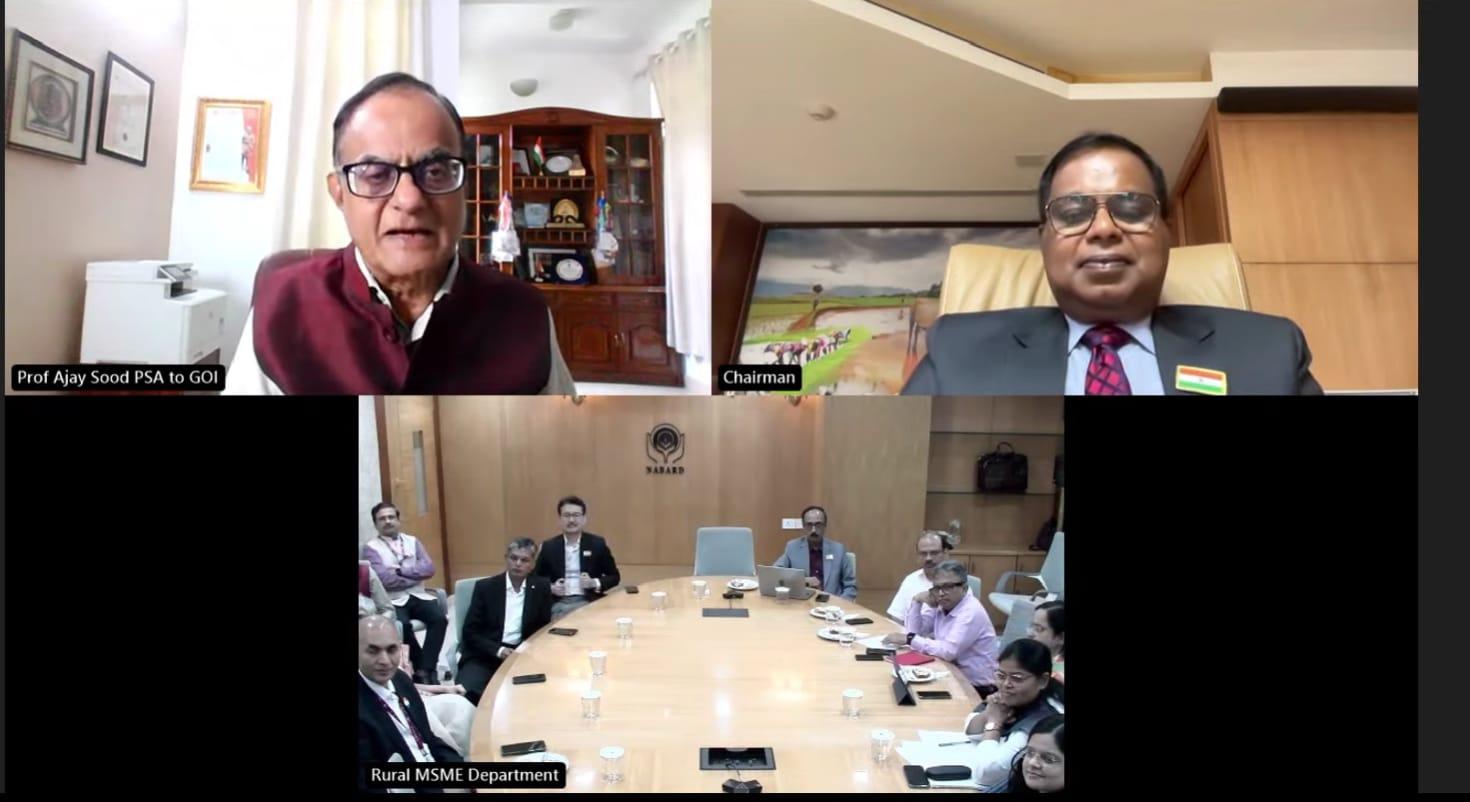 Principal Scientific Adviser launched RSVC-AMRIT platform developed by NABARD to strengthen rural innovation and technology transfer