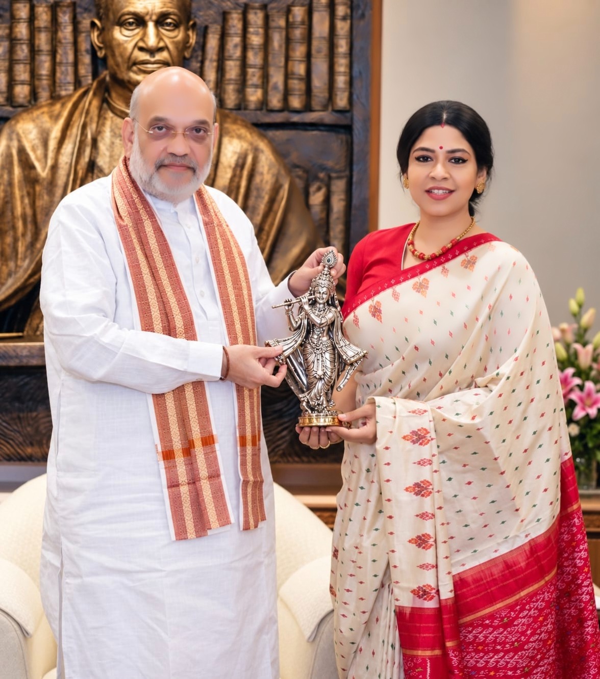 Dr. Sohini Sastri Meets Shri Amit Shah in Historic One-to-One Meeting in New Delhi