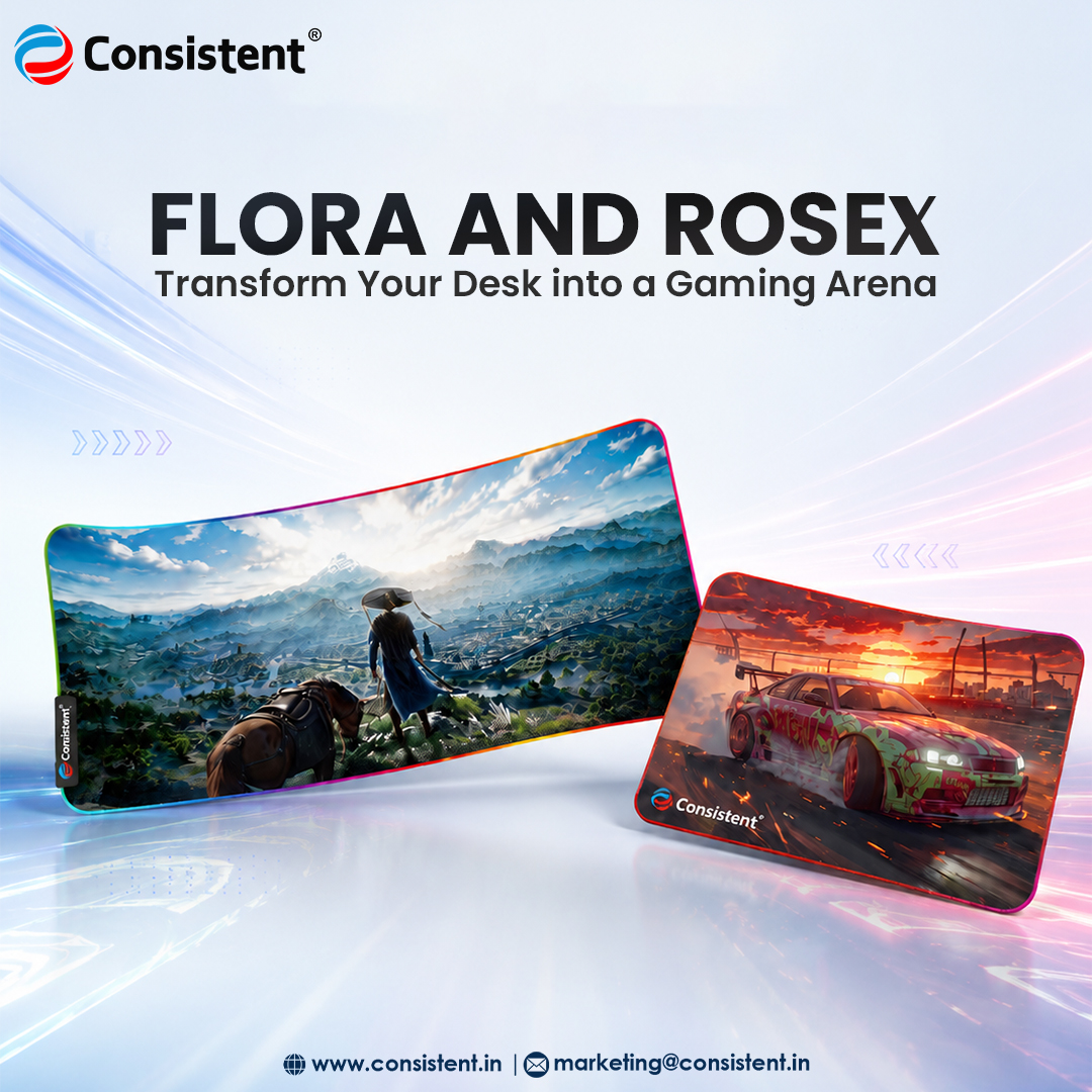 Consistent Infosystems Launches New Range of High-Performance Gaming Mouse Pads