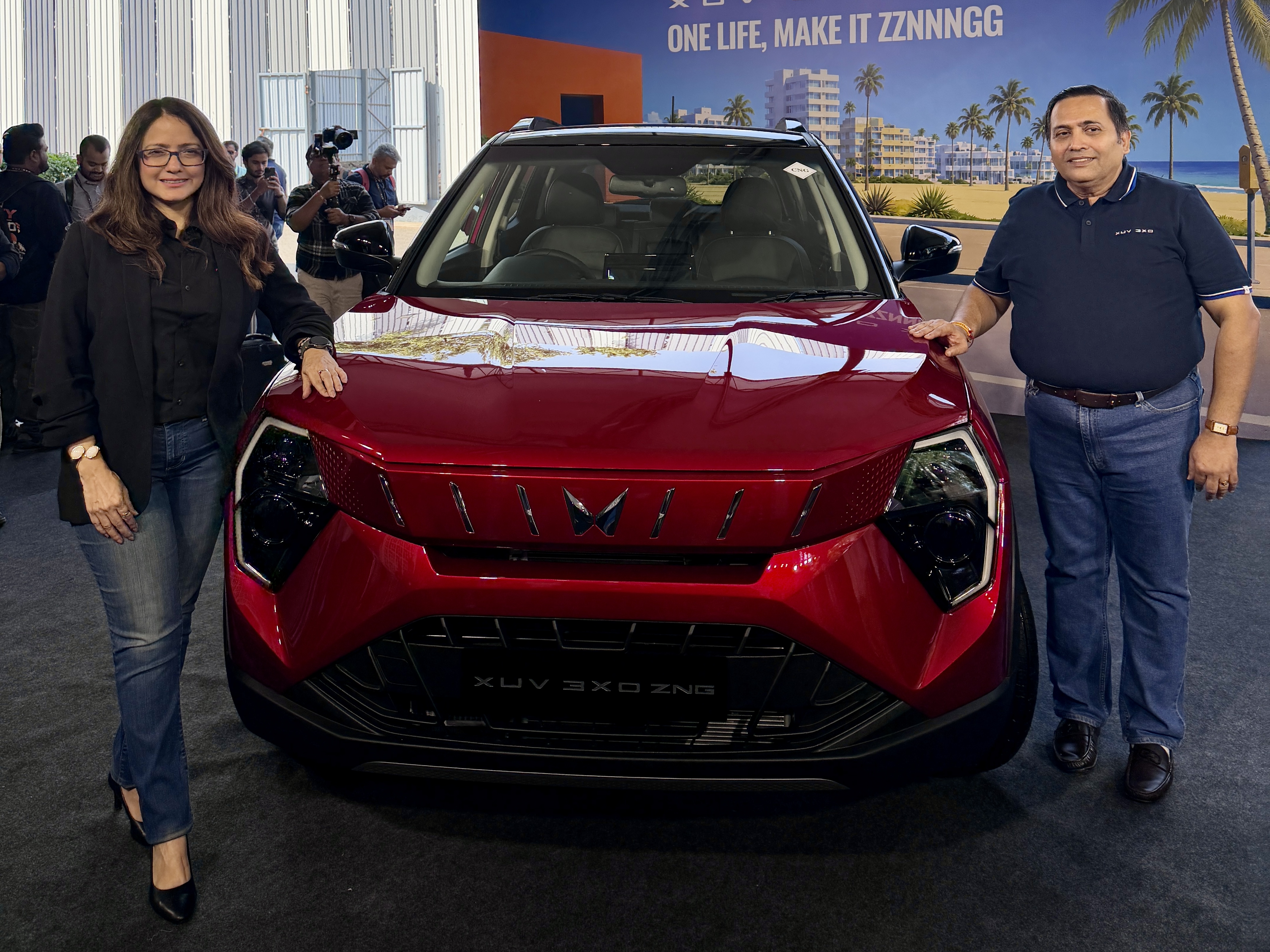 Mahindra launches XUV 3XO ZNG A whole lot of Zing Unmistakably Mahindra DNA Price starting at ₹ 9.99 lakh