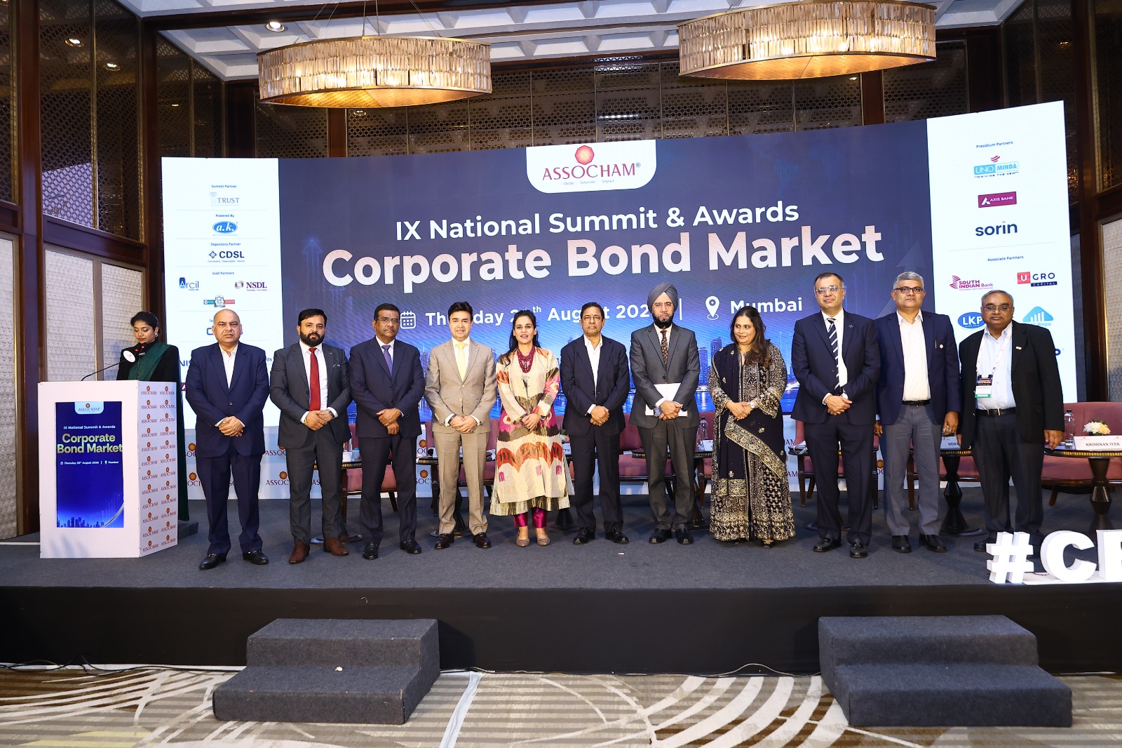 Strong corporate bond market will be as important as a strong banking system, Says Maharashtra MoS Finance Ashish Jaiswal at ASSOCHAM 9th National Summit & Awards on Corporate Bond Market