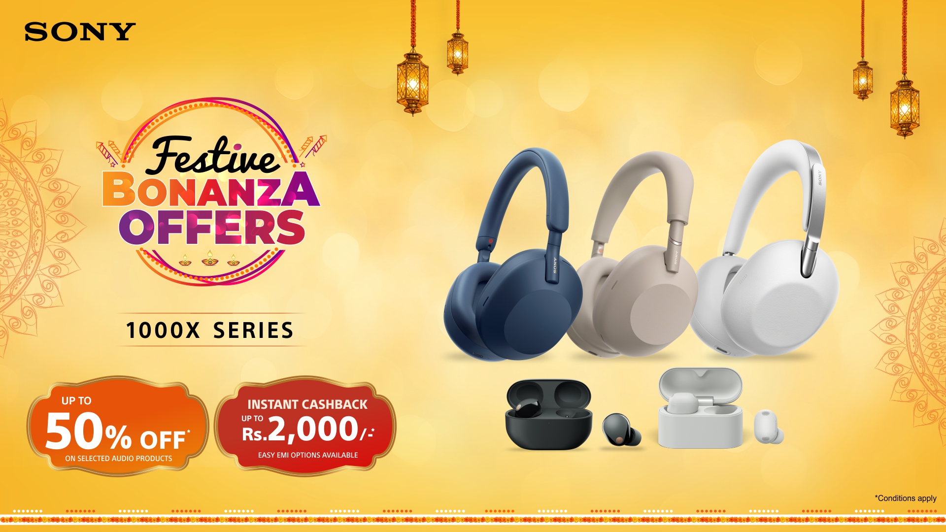 Experience Sony&rsquo;s 1000X Series with Special Offers This Festive Season