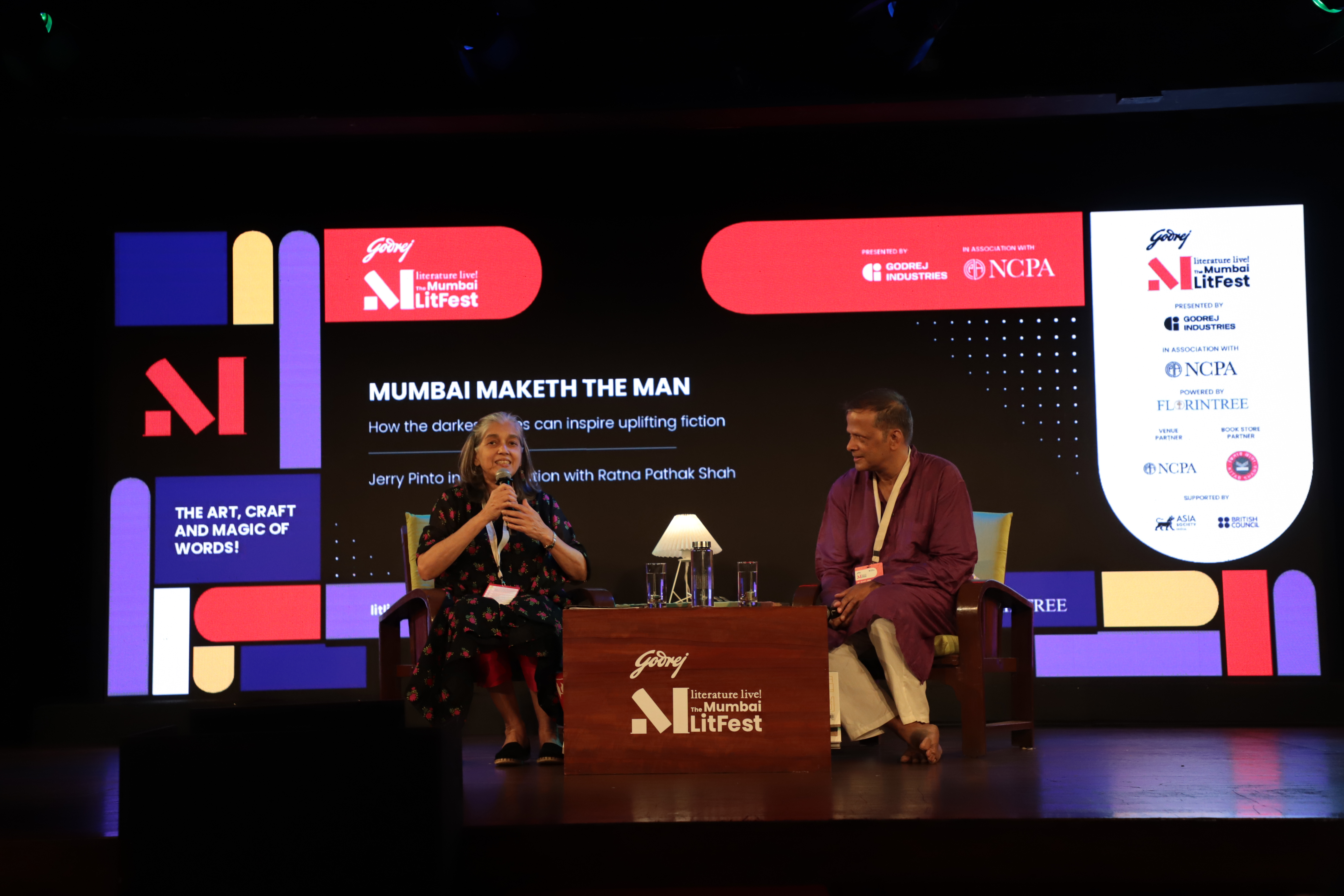 &ldquo;Nostalgia Is the Way of Painting the Past in Pastel Shades&rdquo;: Jerry Pinto and Ratna Pathak Shah in conversation at Godrej Literature Live! The Mumbai LitFest 2026