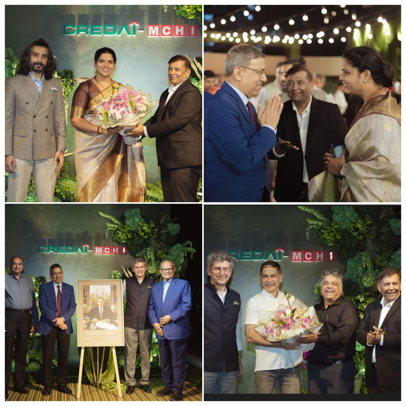 CREDAI-MCHI Felicitates Mumbai Mayor Smt. Ritu Tawde and Advocate General Dr. Milind Sathe; Reaffirms Commitment to Mumbai&rsquo;s Growth
