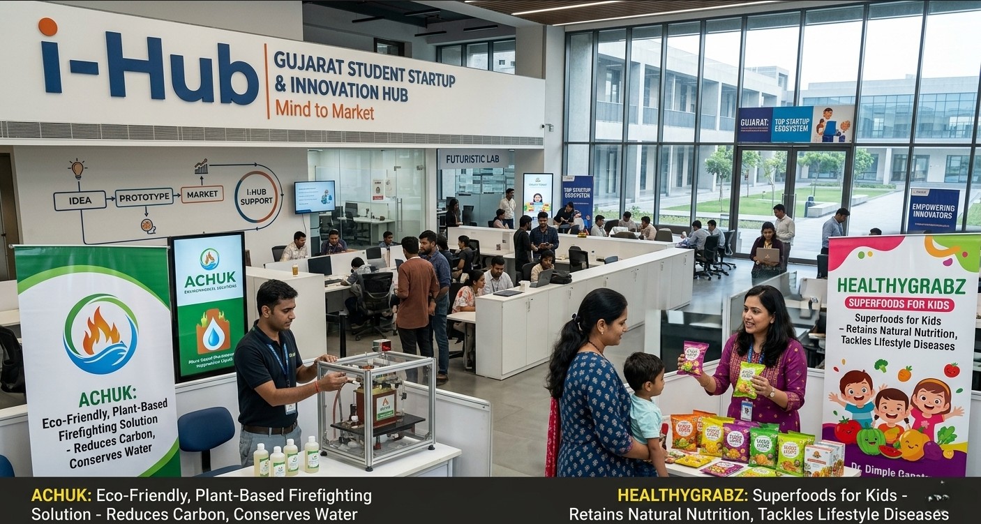 Gujarat&rsquo;s i-Hub empowers entrepreneurs, from eco-friendly firefighting solutions to superfoods for kids!