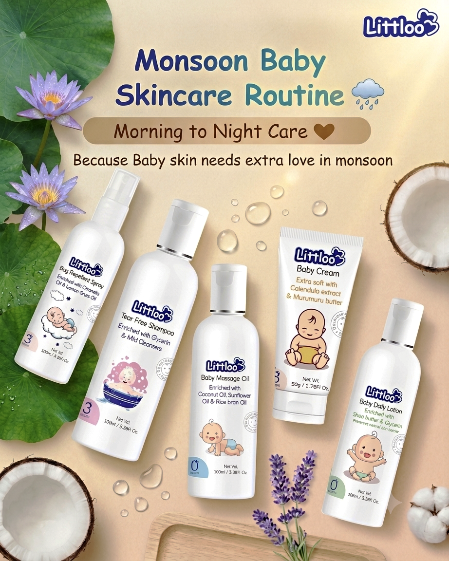 Beyond Basic Baby Care: Addressing the Monsoon Surge in Infant Skin Concerns with Salve&rsquo;s Littloo Range