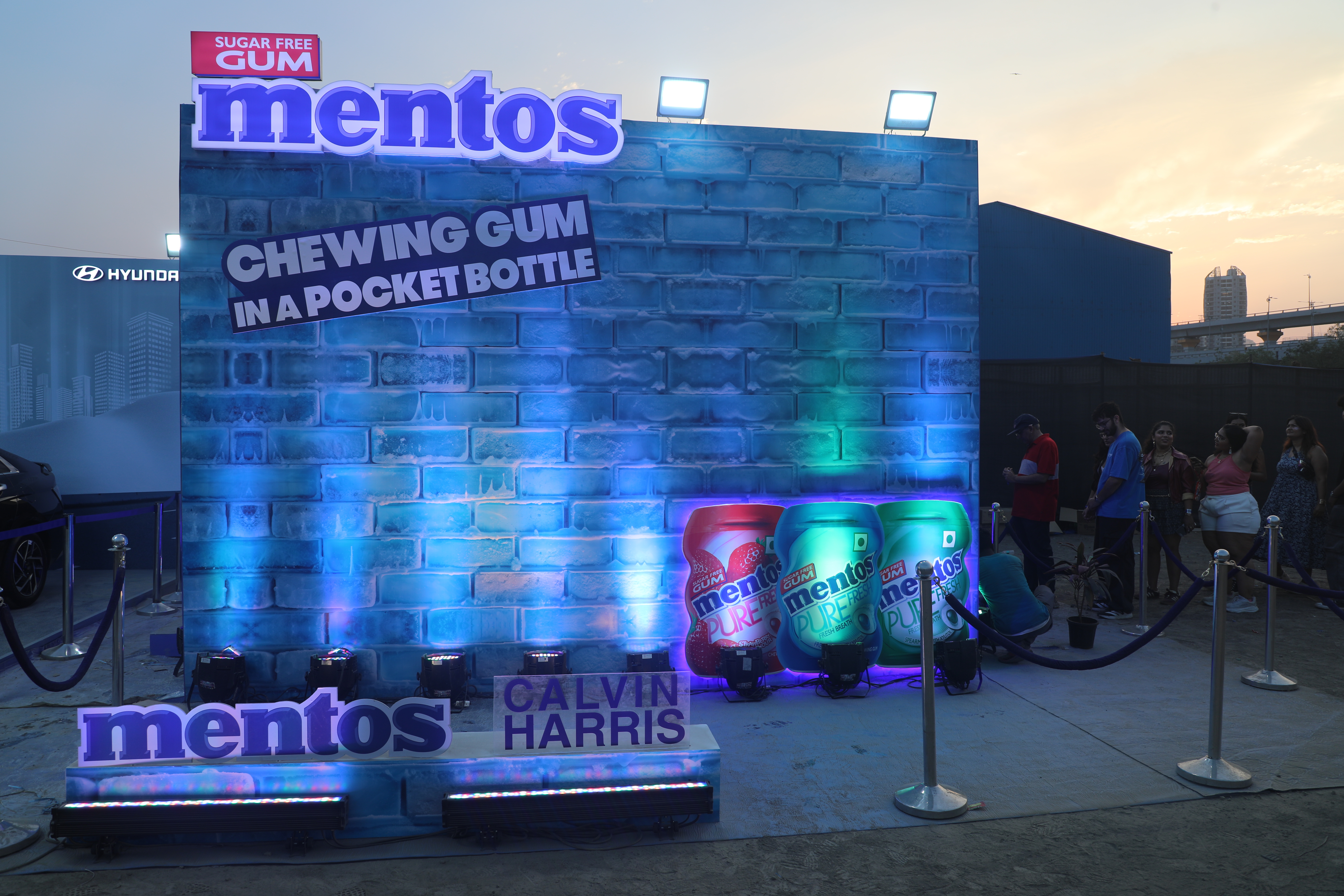 Mentos Brings the Freshness to Calvin Harris&rsquo; Historic India Debut in Mumbai
