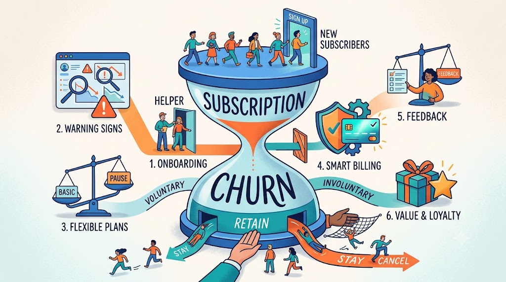 How Subscription Businesses Can Reduce Customer Churn