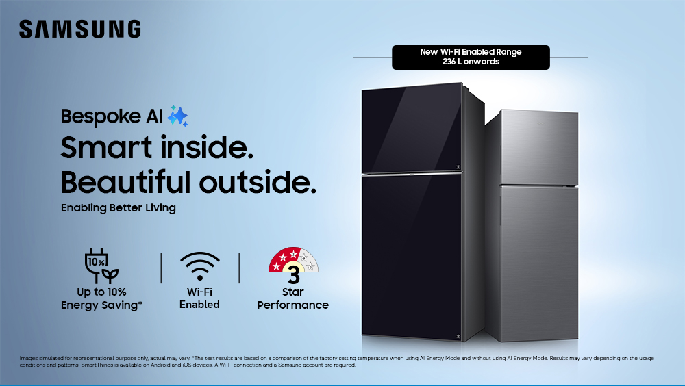 Samsung Expands Bespoke AI Line-Up to Leading Mount Freezer Refrigerators in India