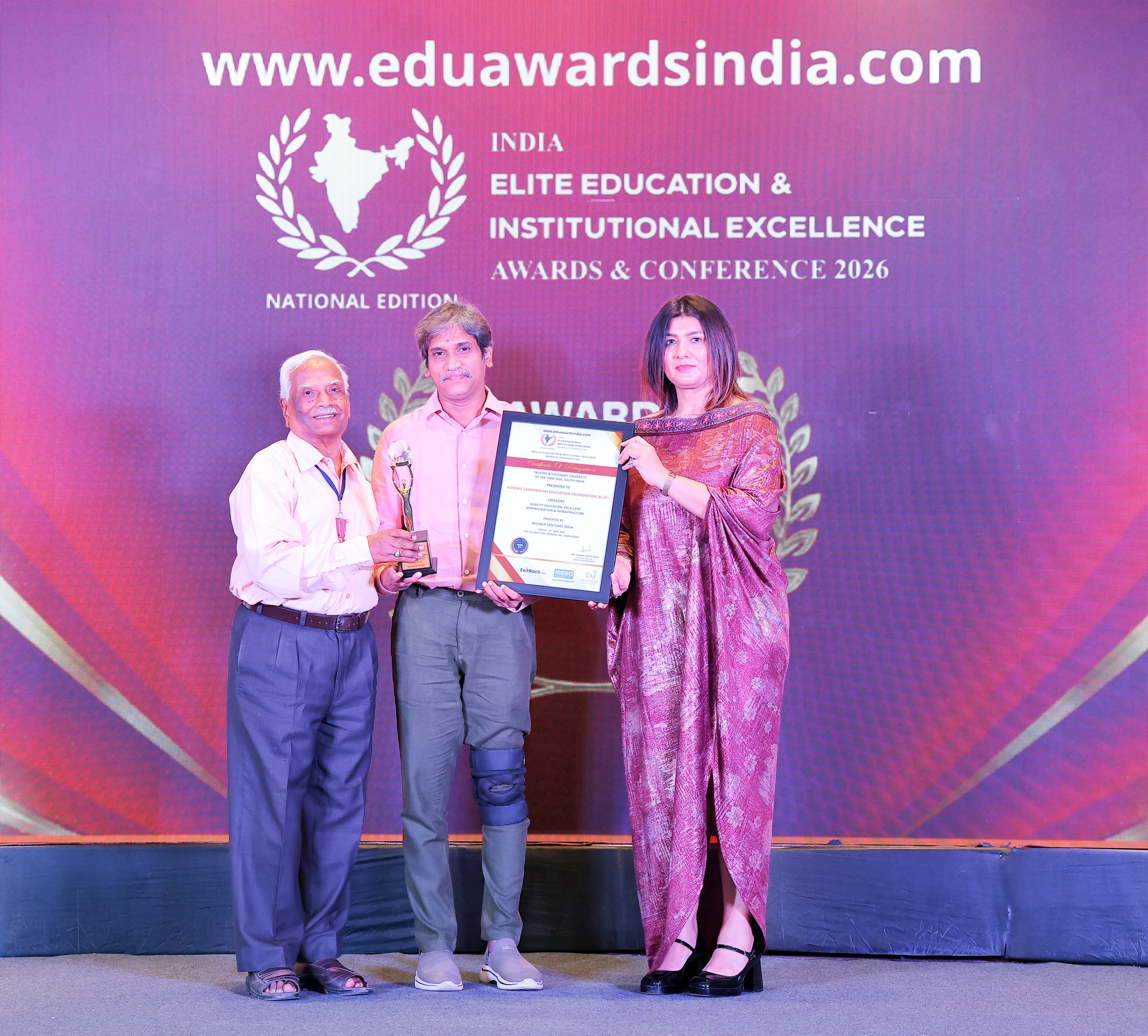 KL Deemed to be University Wins Prestigious National Awards for Educational Excellence and Social Impact