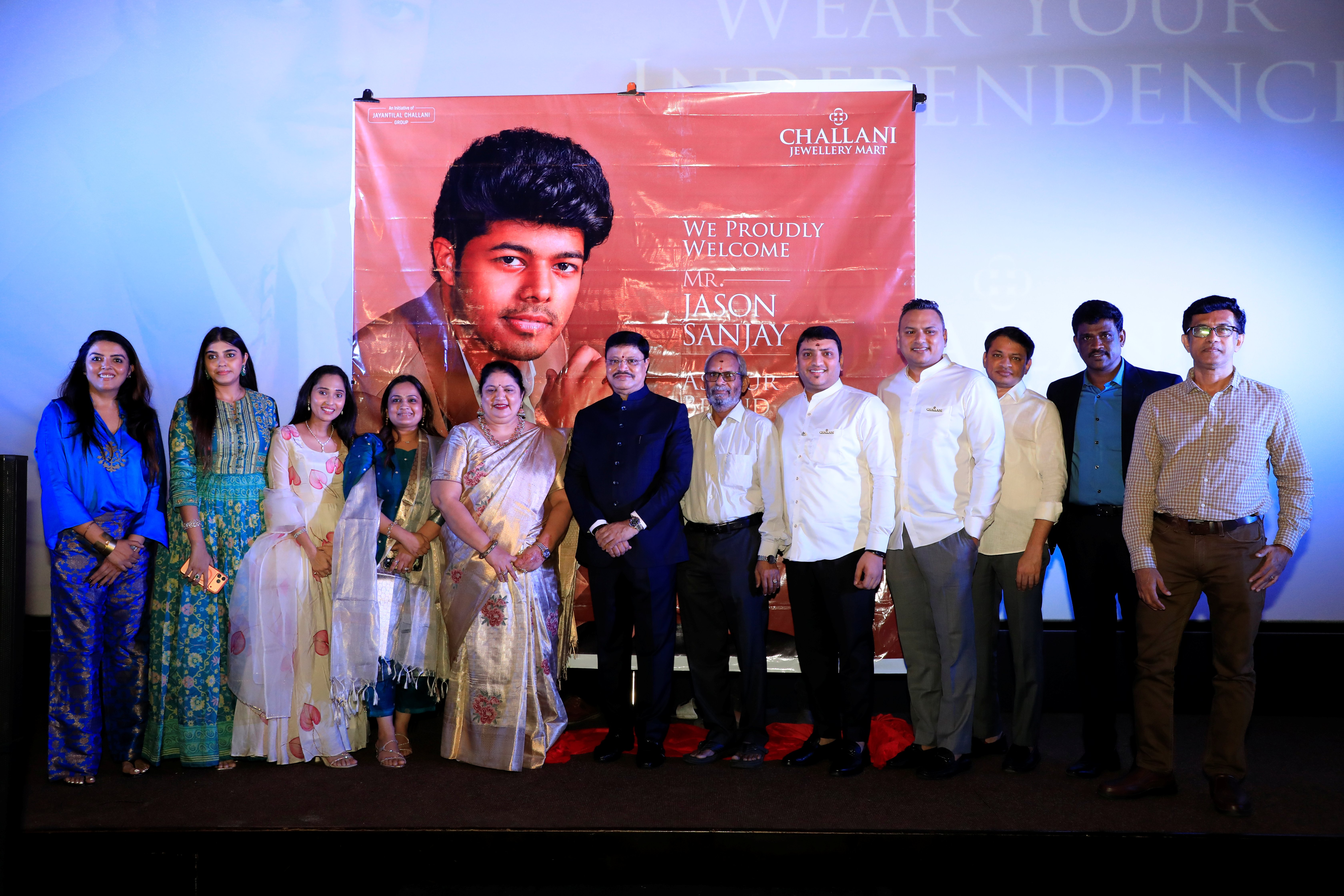 Challani Jewellery Mart Announces Jason Sanjay as its Official Brand Ambassador