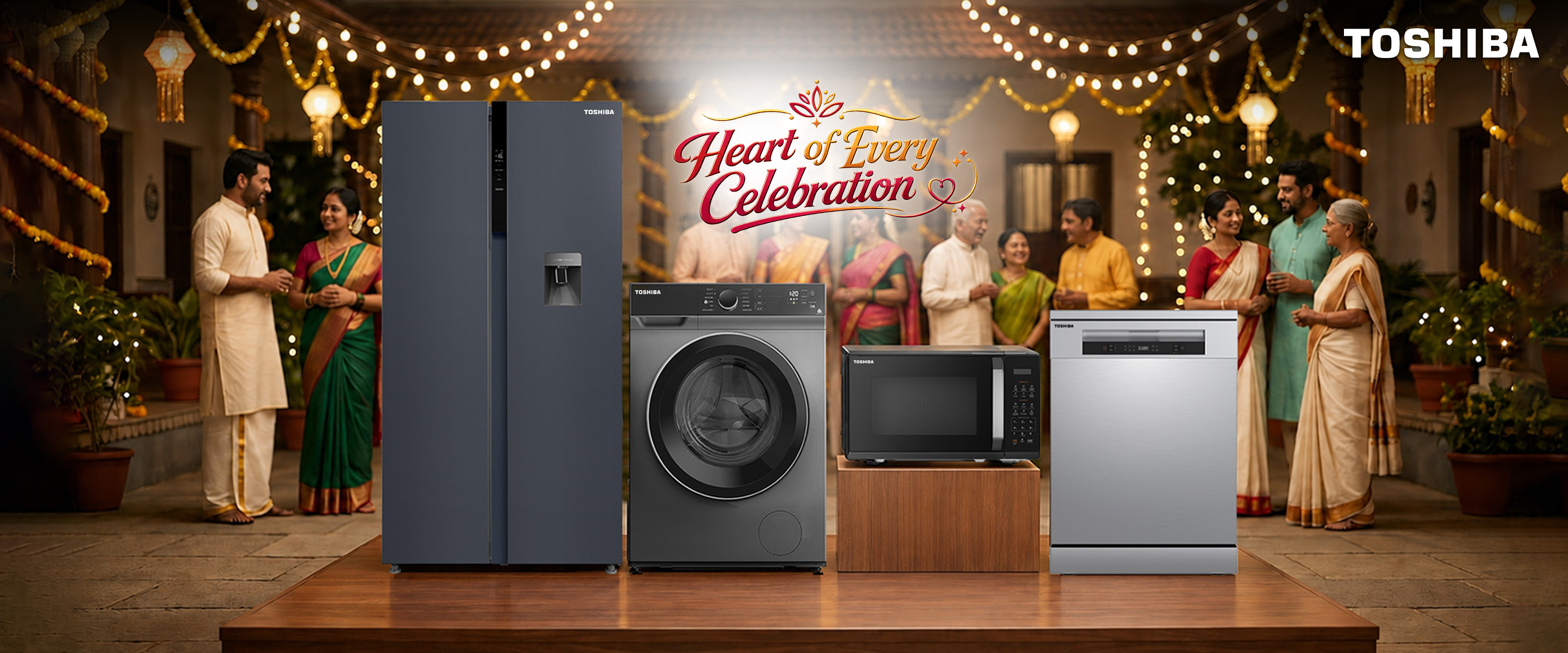 Midea India celebrates India&rsquo;s enduring festive traditions with Toshiba Home Appliances&rsquo; new campaign, &lsquo;Heart of Every Celebration&rsquo;