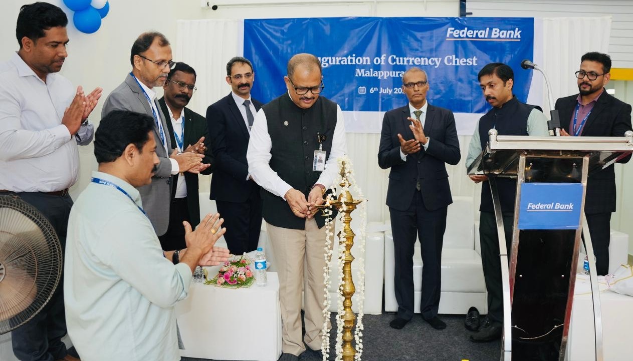 Federal Bank Inaugurates Currency Chest at Malappuram, Strengthening Cash Management Infrastructure in Kerala