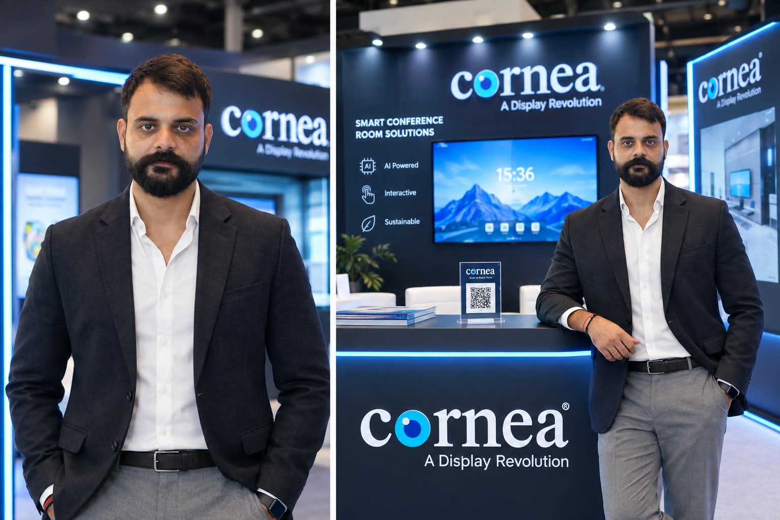 Cornea Showcase AI- Enabled display solutions at Infocomm India 2026