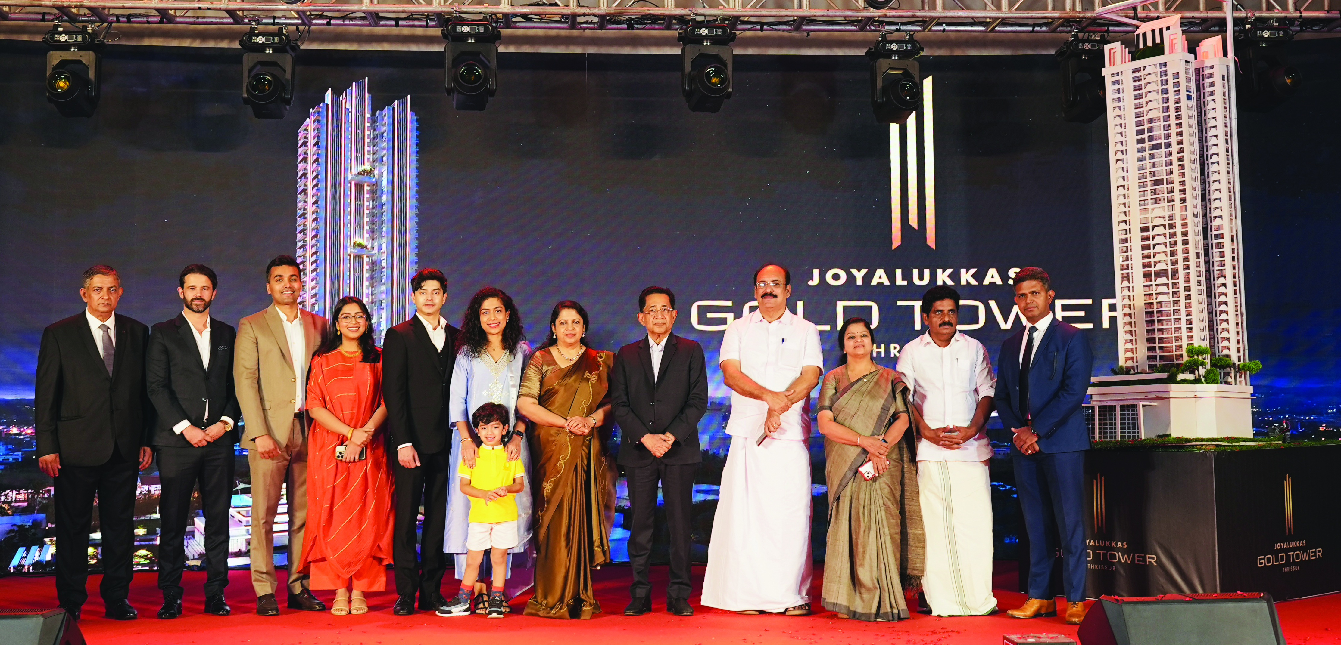 Joyalukkas Lifestyle Developers Unveils Gold Tower Thrissur — Kerala's Tallest Residential Tower Sets a New Benchmark for Luxury Living