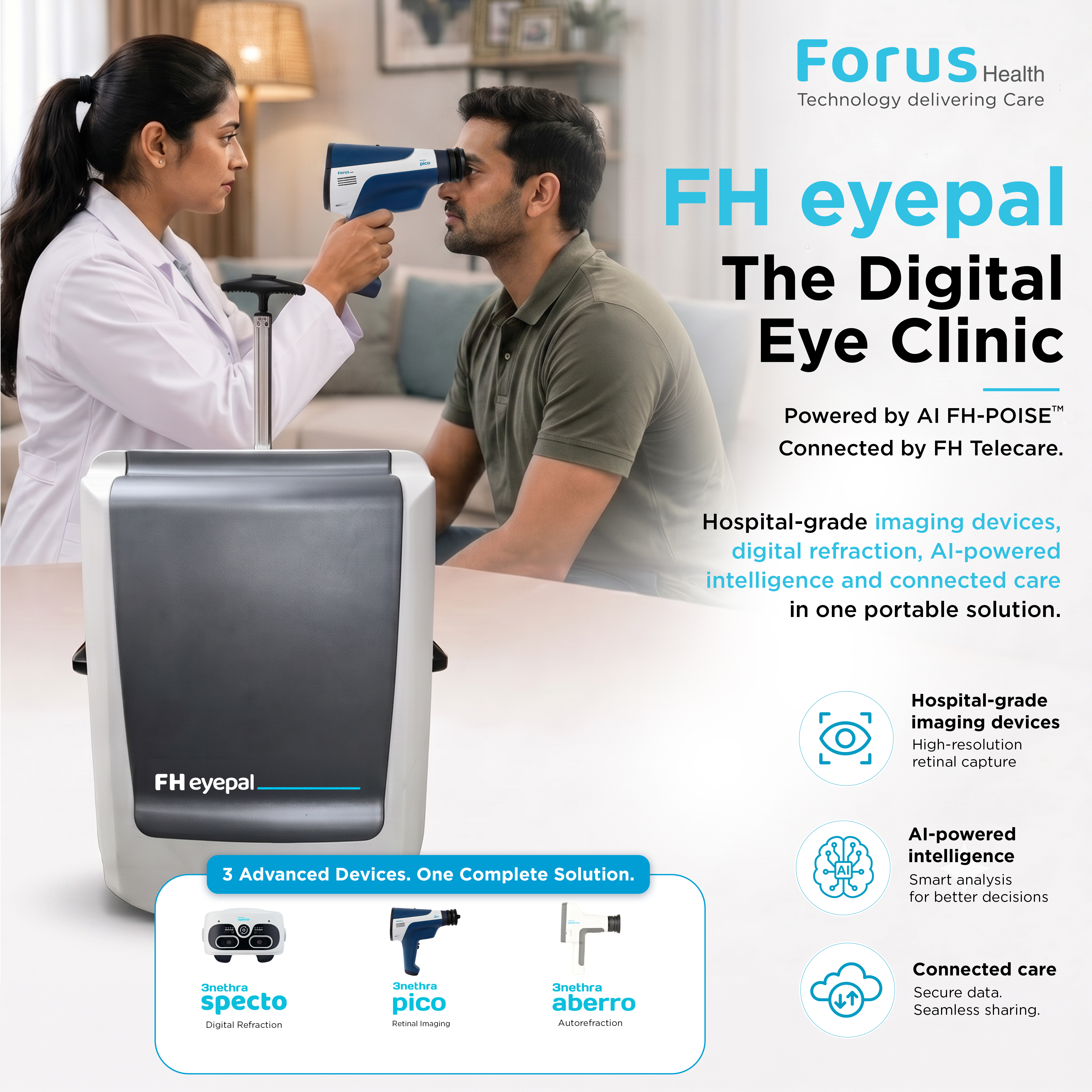Forus Health Launches FH eyepal, a Connected Digital Eye Clinic Designed to Expand Access to Comprehensive Eye Care