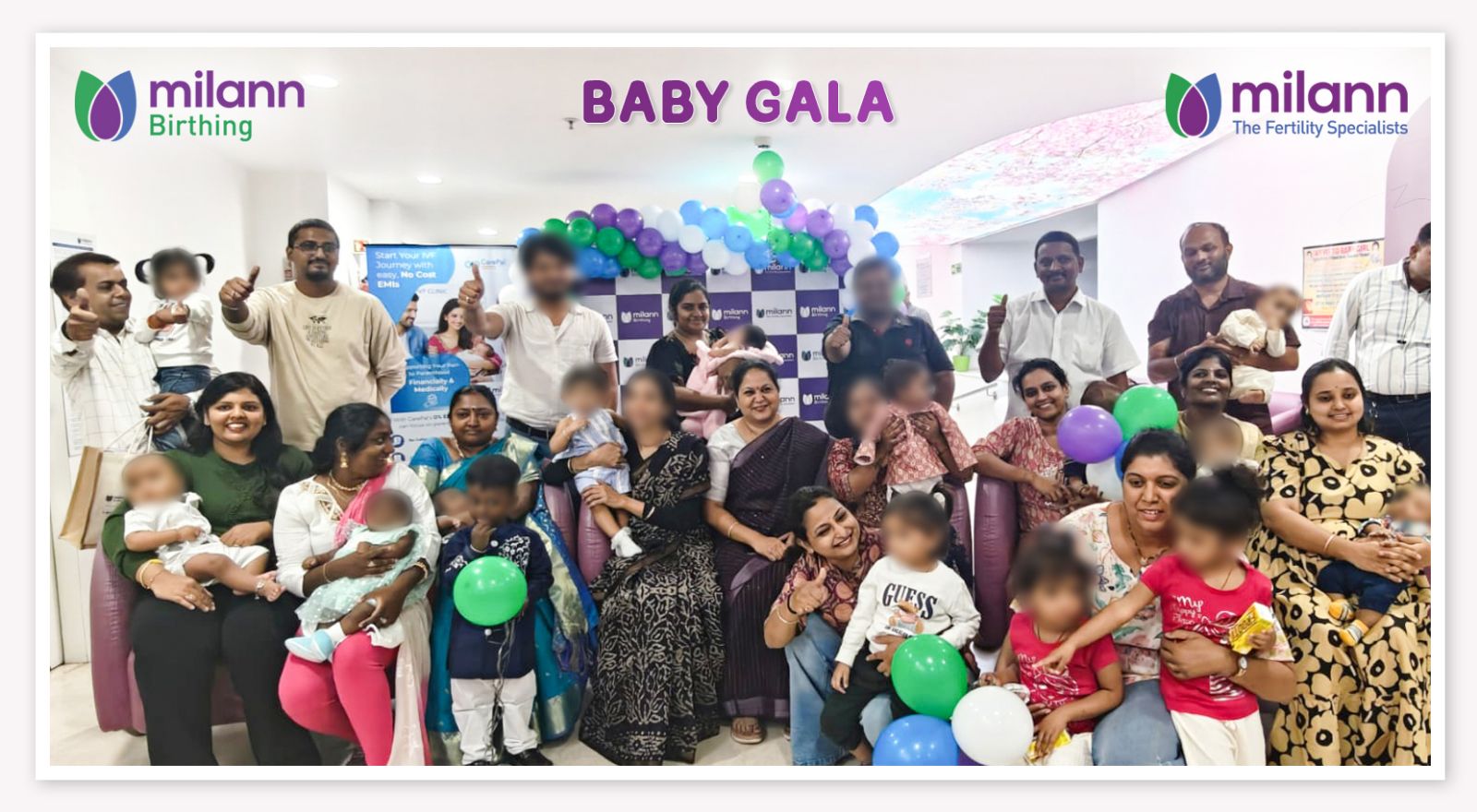 Milann  Fertility and Birthing Hospital brings together families at Baby Gala