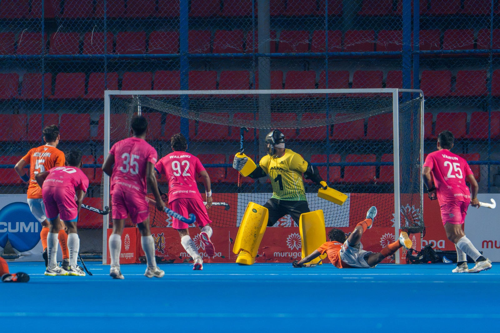 Day 4 of the 97th All-India MCC-Murugappa Gold Cup Hockey Tournament