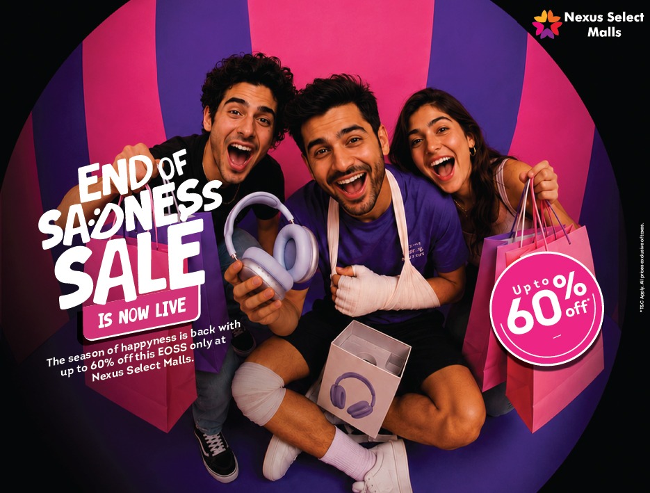 Nexus Malls Reimagines EOSS as the ‘End of Sadness Sale’, Turning Retail Therapy into a Cultural Conversation'