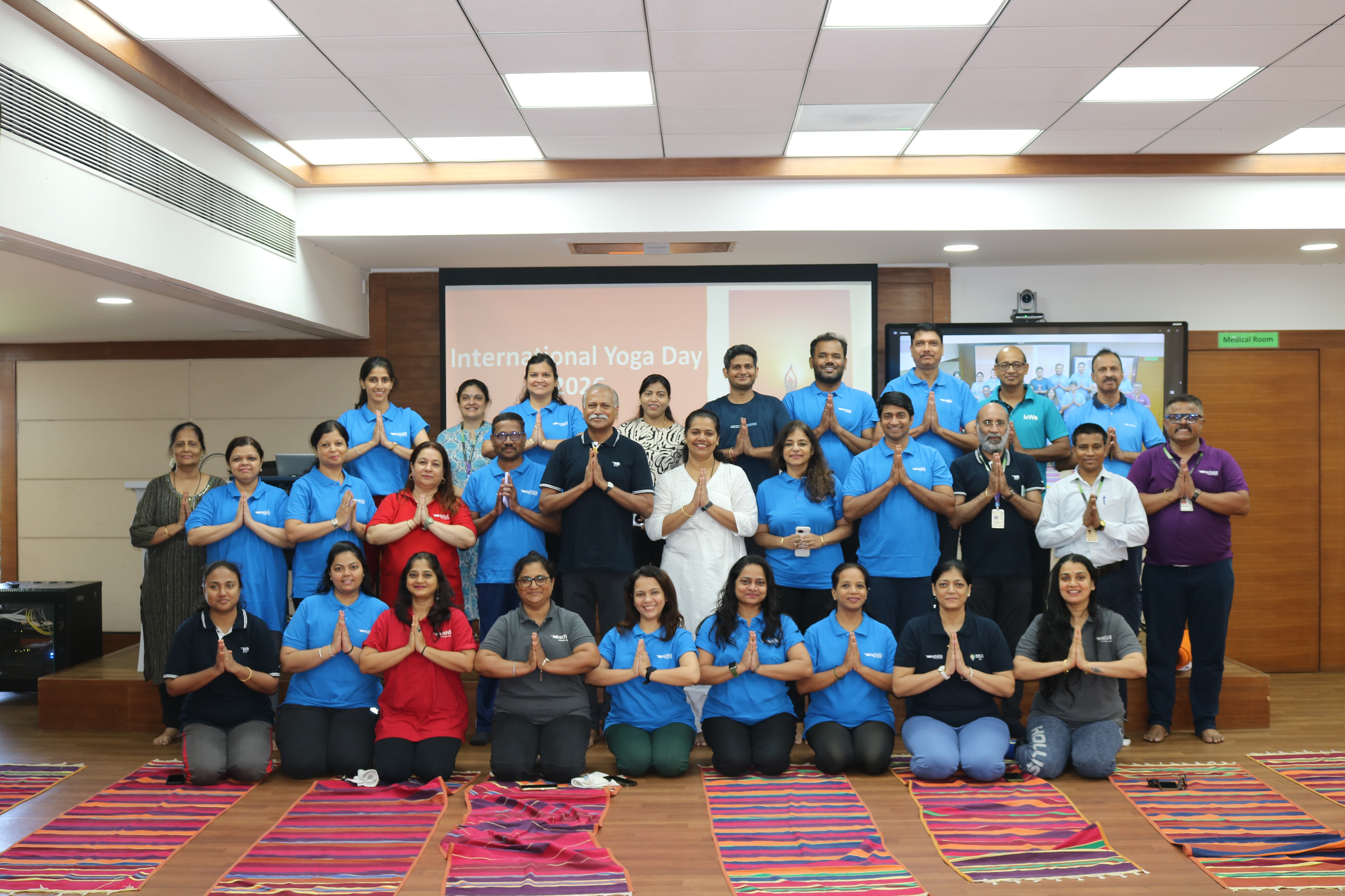 Championing Well-being Beyond Academics, WeSchool Marks International Yoga Day 2026