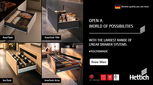 Hettich and Wondrlab Craft 'Open a World of Possibilities' Campaign to Showcase India's Largest Range of Linear Drawer Systems