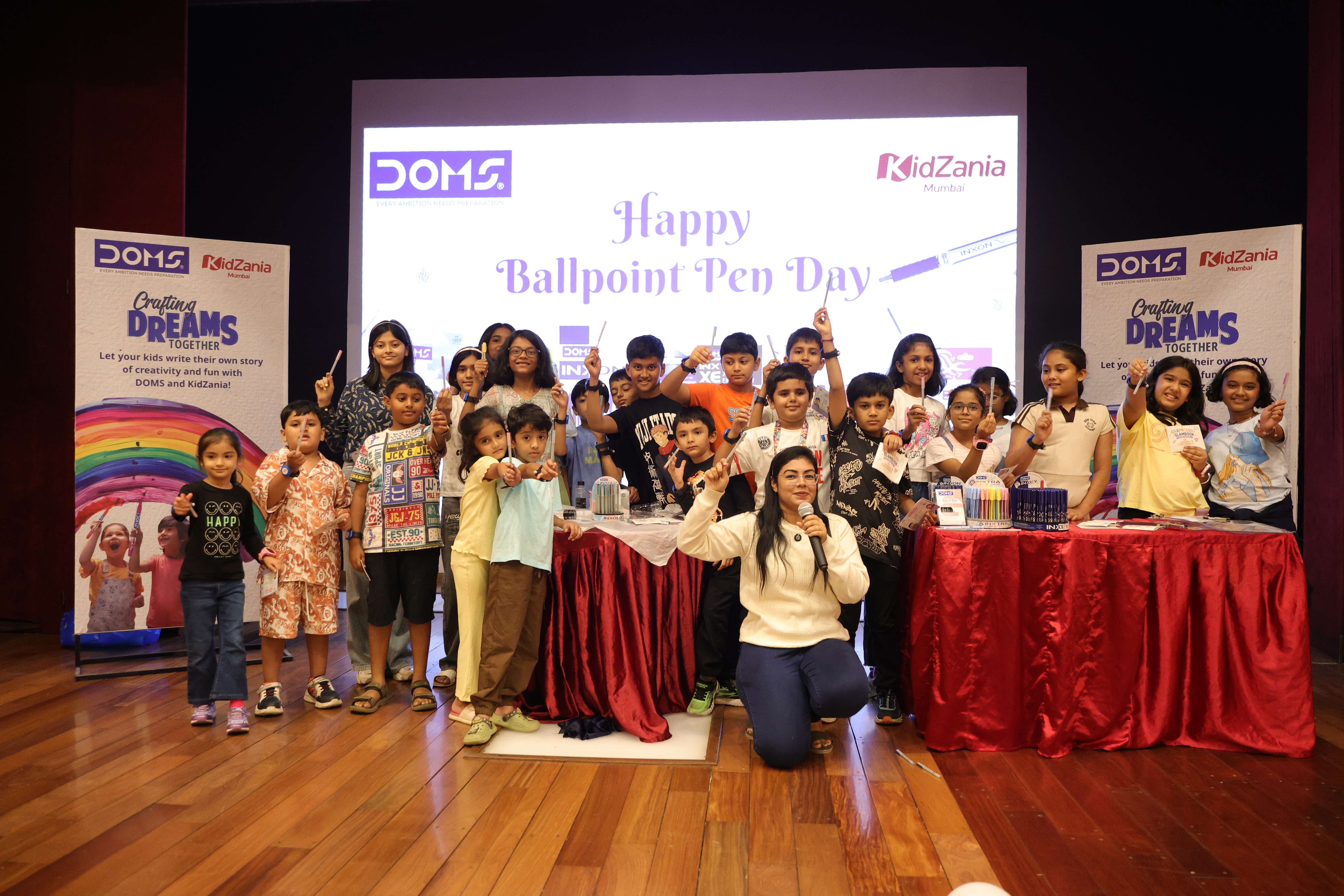 DOMS Marks National Ballpoint Pen Day with an Immersive KidZania Experience and a Brand Film Celebrating the Journey of Writing