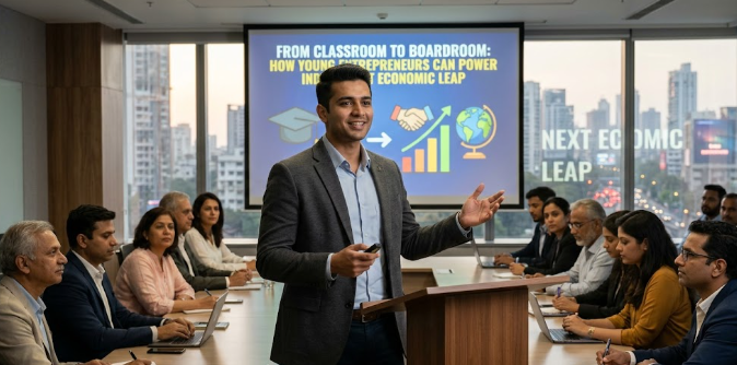From Classroom to Boardroom: How Young Entrepreneurs Can Power India&rsquo;s Next Economic Leap