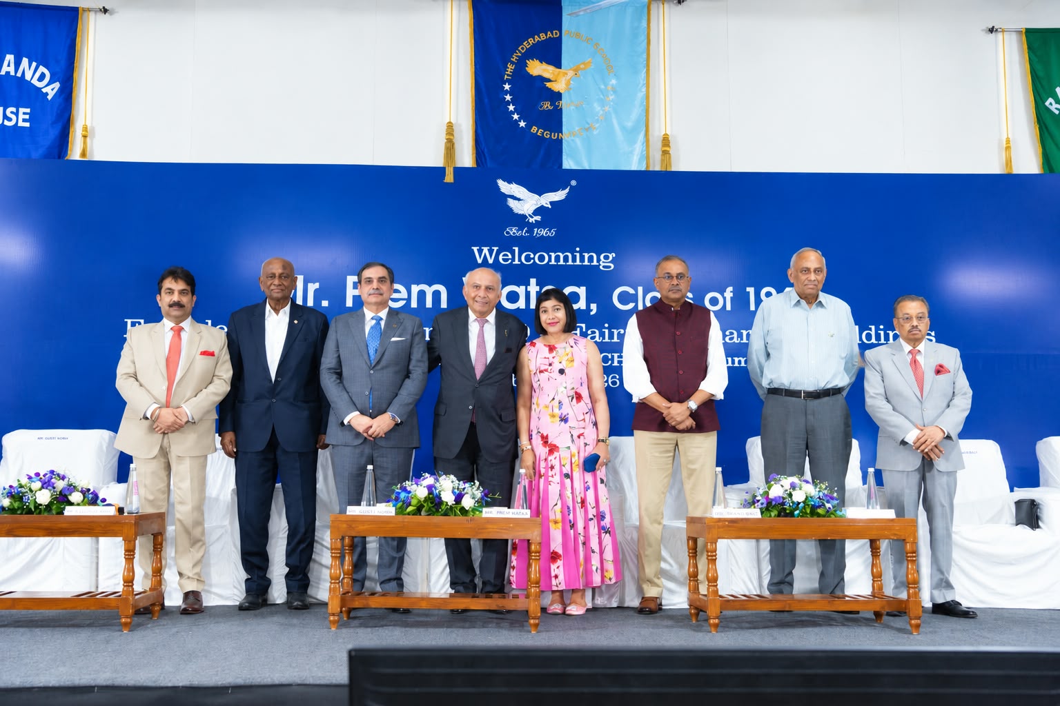 HPS Honours Distinguished Alumnus Prem Watsa, Lays Foundation Stone for M. C. Watsa Junior School Block