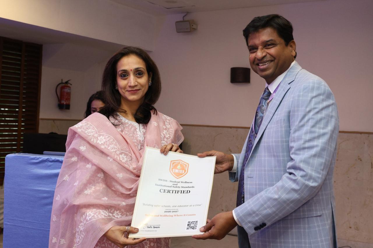 Dharav High School Gurugram Recognised at The Wellbeing Standard for Its Commitment to Student Wellness