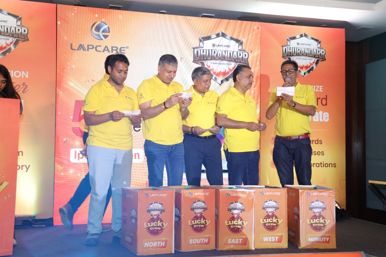 Lapcare Celebrates Partner Success at DHURANDARR 2026 Mega Lucky Draw Event in New Delhi