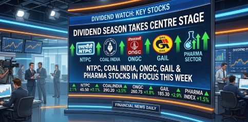 Dividend Season Takes Centre Stage: NTPC, Coal India, ONGC, GAIL and Pharma Stocks in Focus This Week