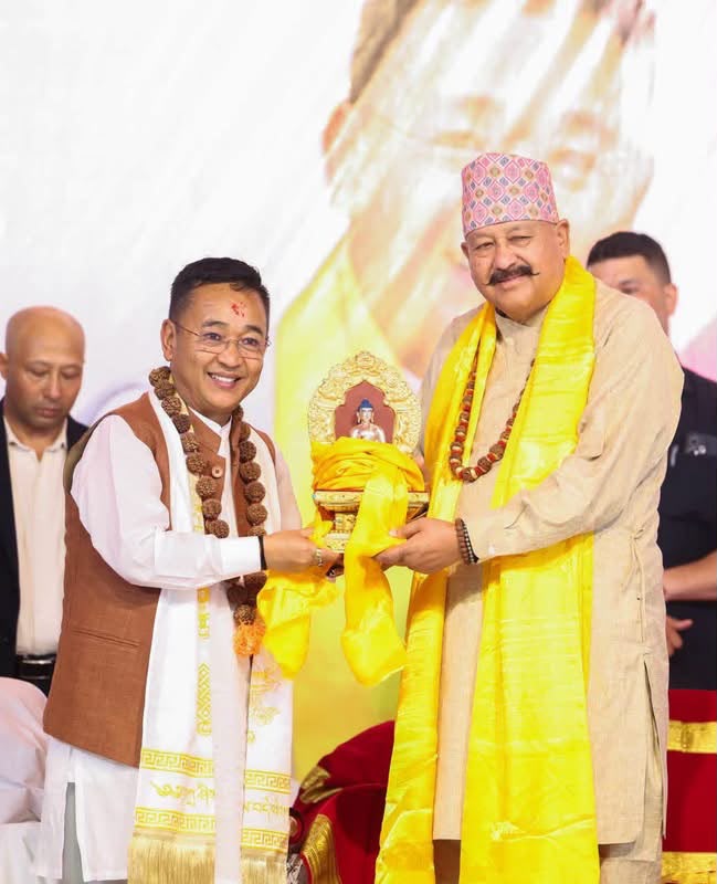 CM Tamang Joins Sadbhawana Sammelan Celebrating Spirituality and Human Values