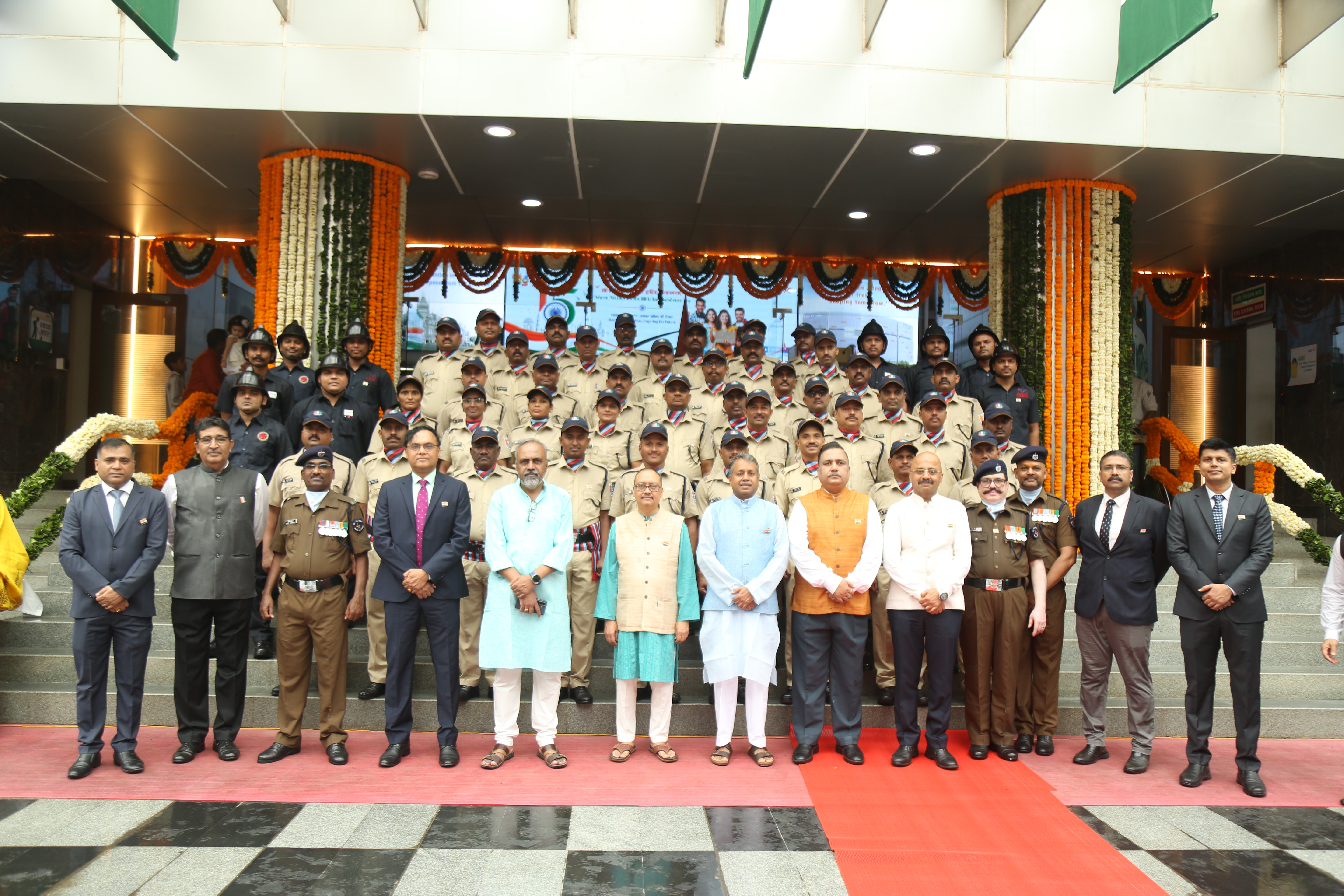Bank of India celebrates 80th Independence Day