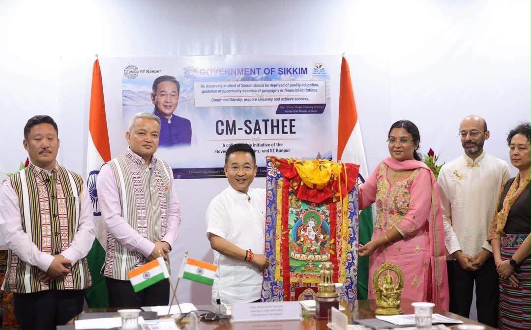 Relase_Chief Minister Launches CM-SAATHI (SATHEE) Initiative to Provide Free World-Class Coaching for JEE and NEET Aspirants