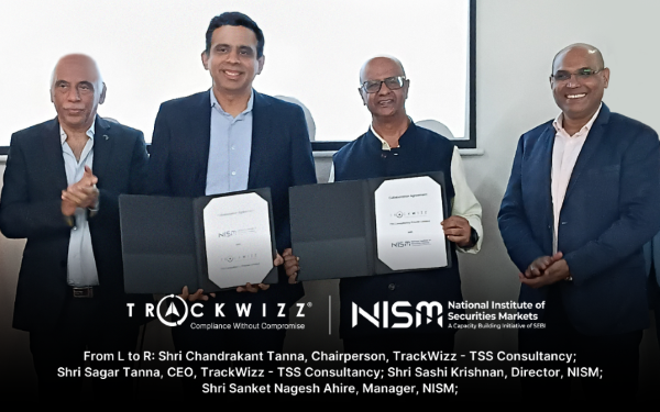 NISM and TrackWizz Collaborate to Strengthen RegTech Education, PMLA Compliance and Market Surveillance