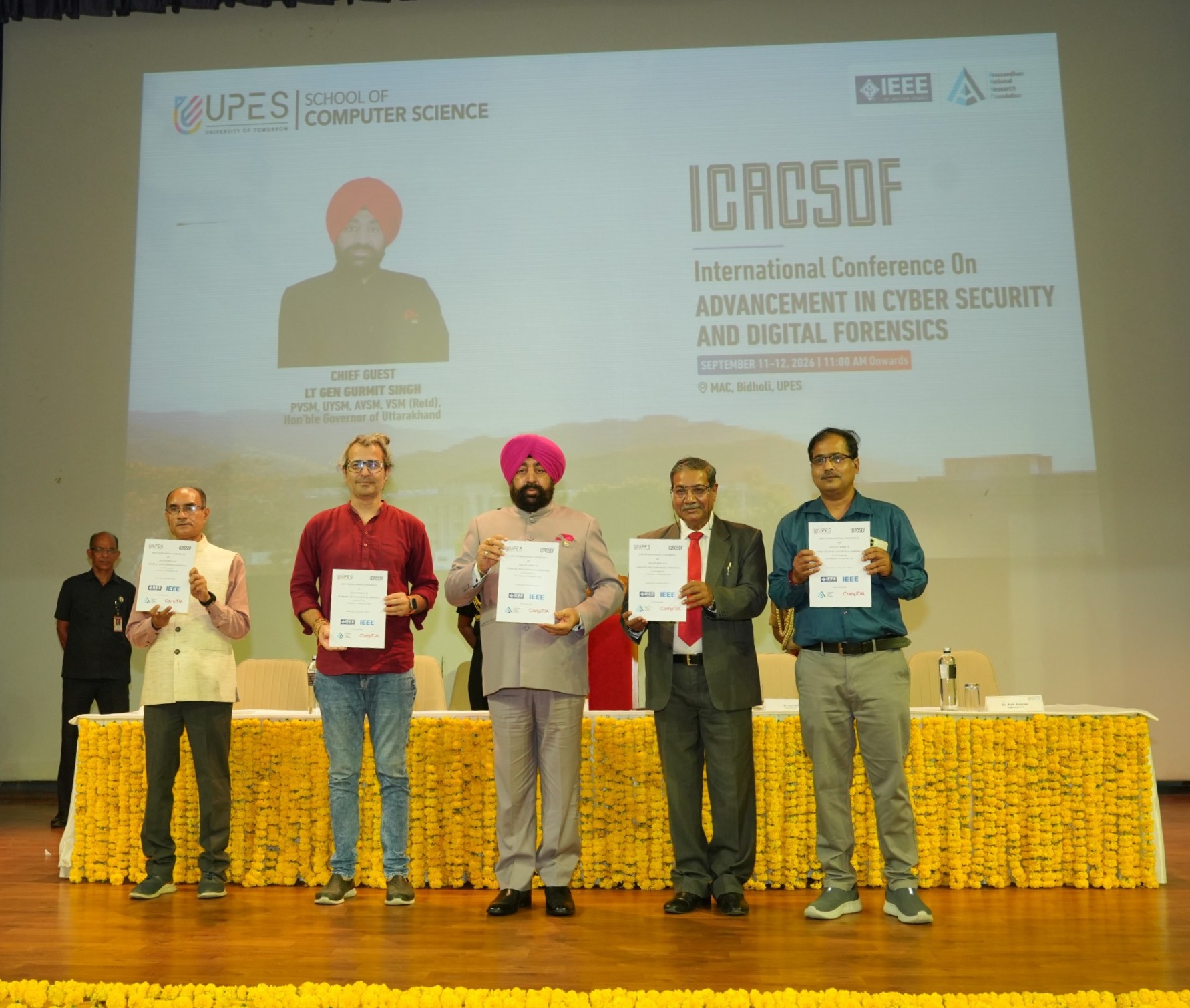 UPES Leads Global Dialogue on Research and Collaboration for Cybersecurity and Digital Forensics
