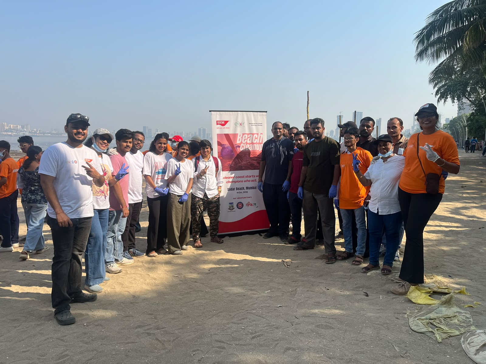SHM Shipcare Expands Coastal Clean-Up Drive to Mumbai, Reinforcing Commitment to Marine Conservation