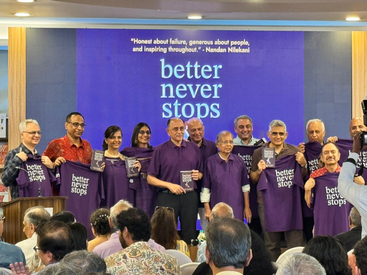 Mumbai Turns Out in Large Numbers for Launch of Shyam Srinivasan's Debut Book