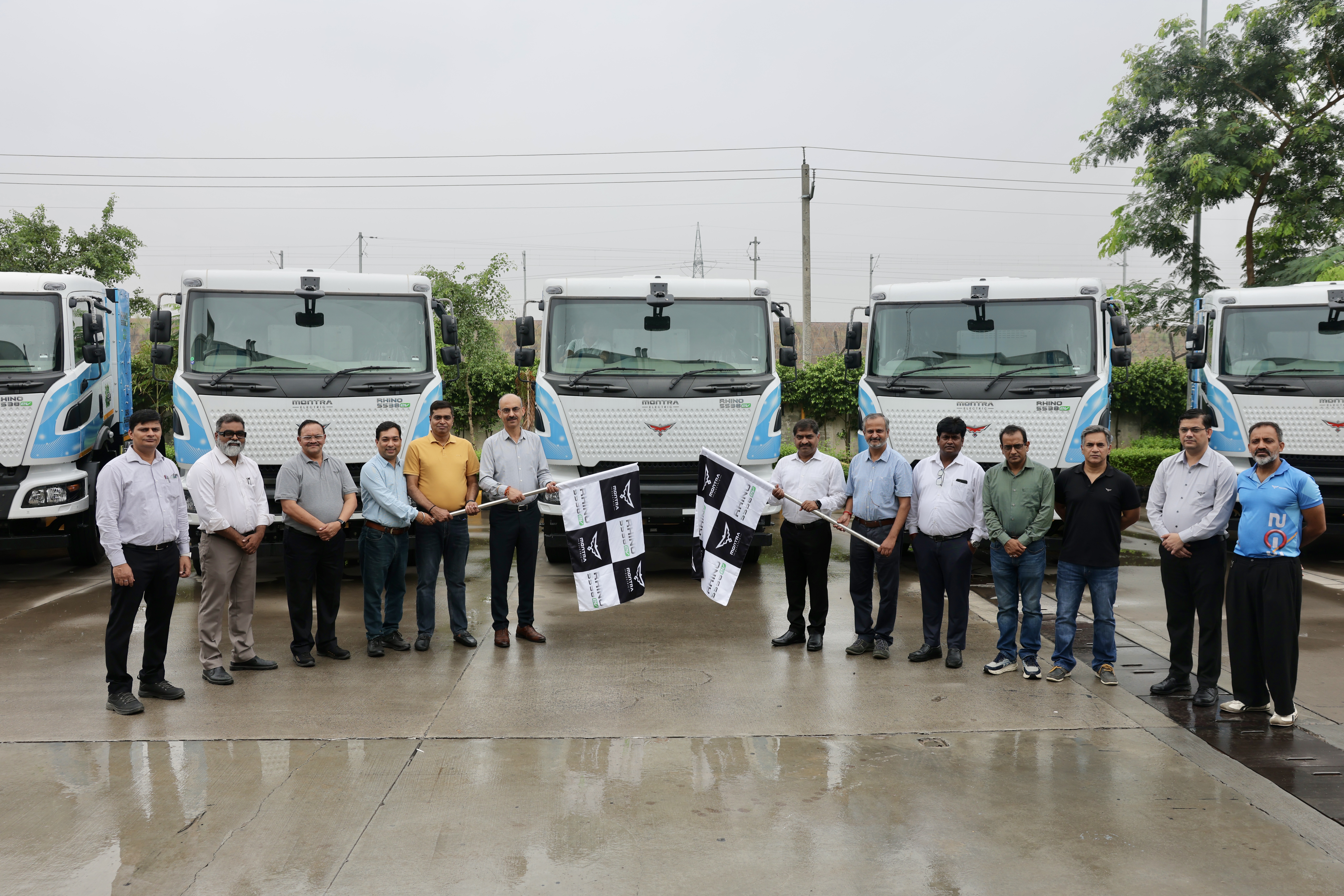 Montra Electric Flags Off 65 Heavy-Duty Electric Trucks as Part of One of India&rsquo;s Largest eM&HCV Deployments