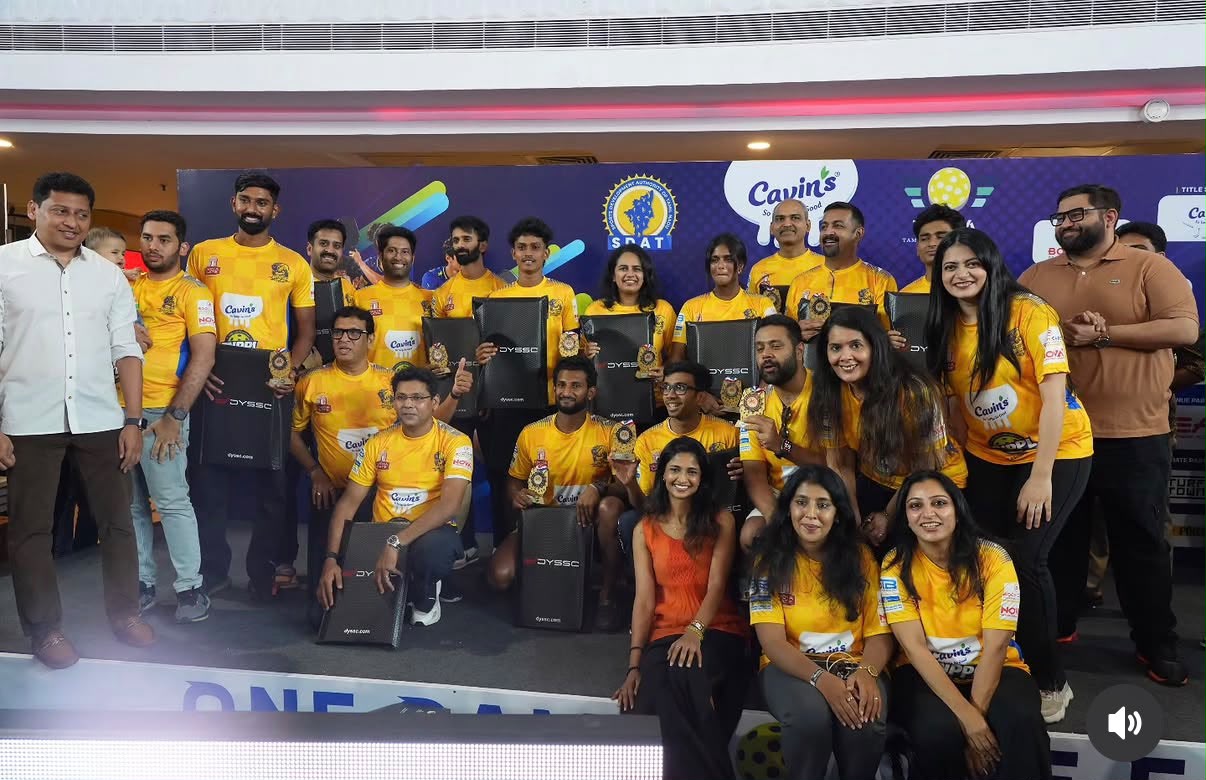 Twin Eagles Hosur lift Cavin’s TNPPL Season 2 title; DYSSC equips the podium as Official Paddle Partner