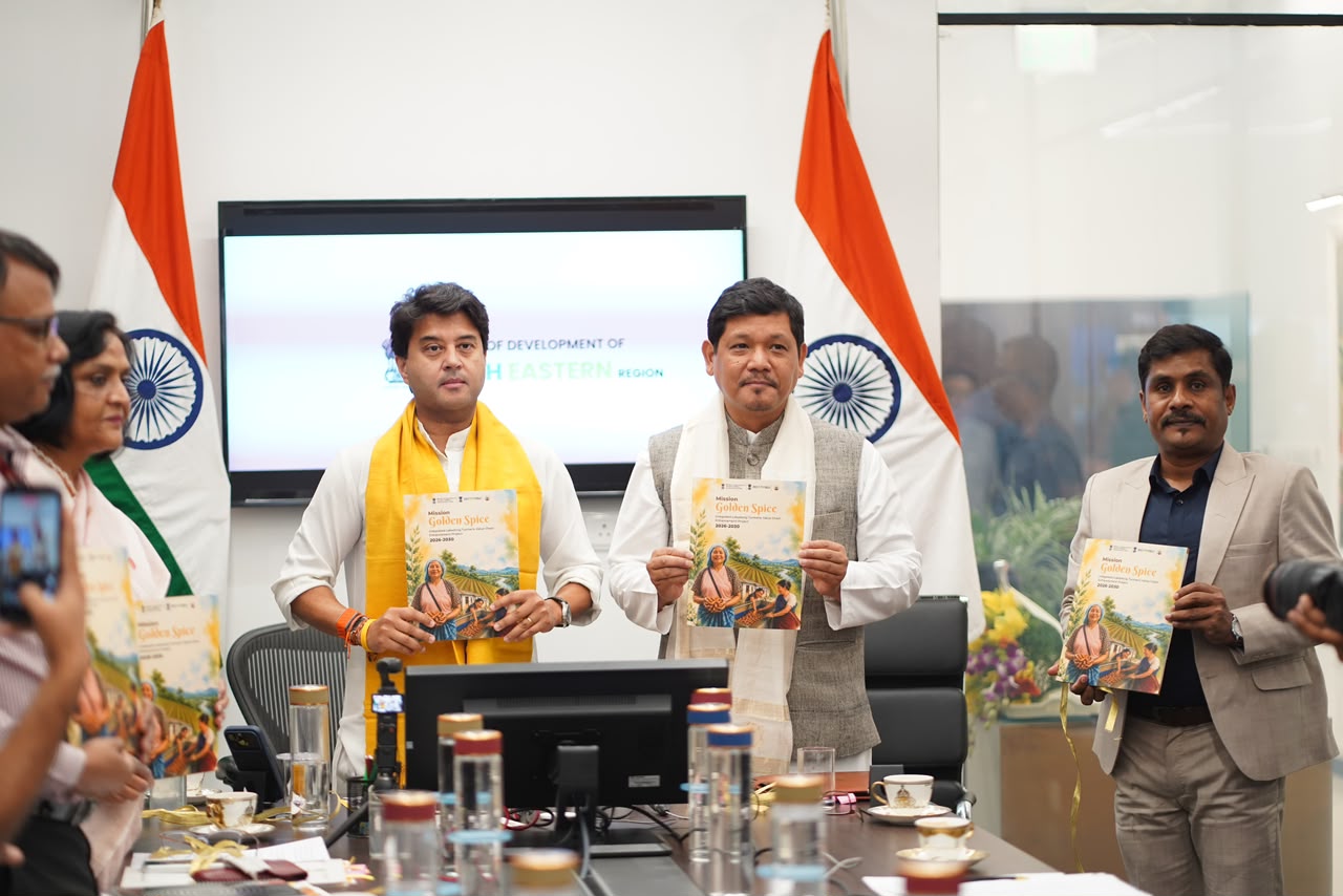 Meghalaya Launches INR 175.45 Crore ‘Mission Golden Spice’ to Build a Global Lakadong Turmeric Value Chain, empowering 17500 farming households