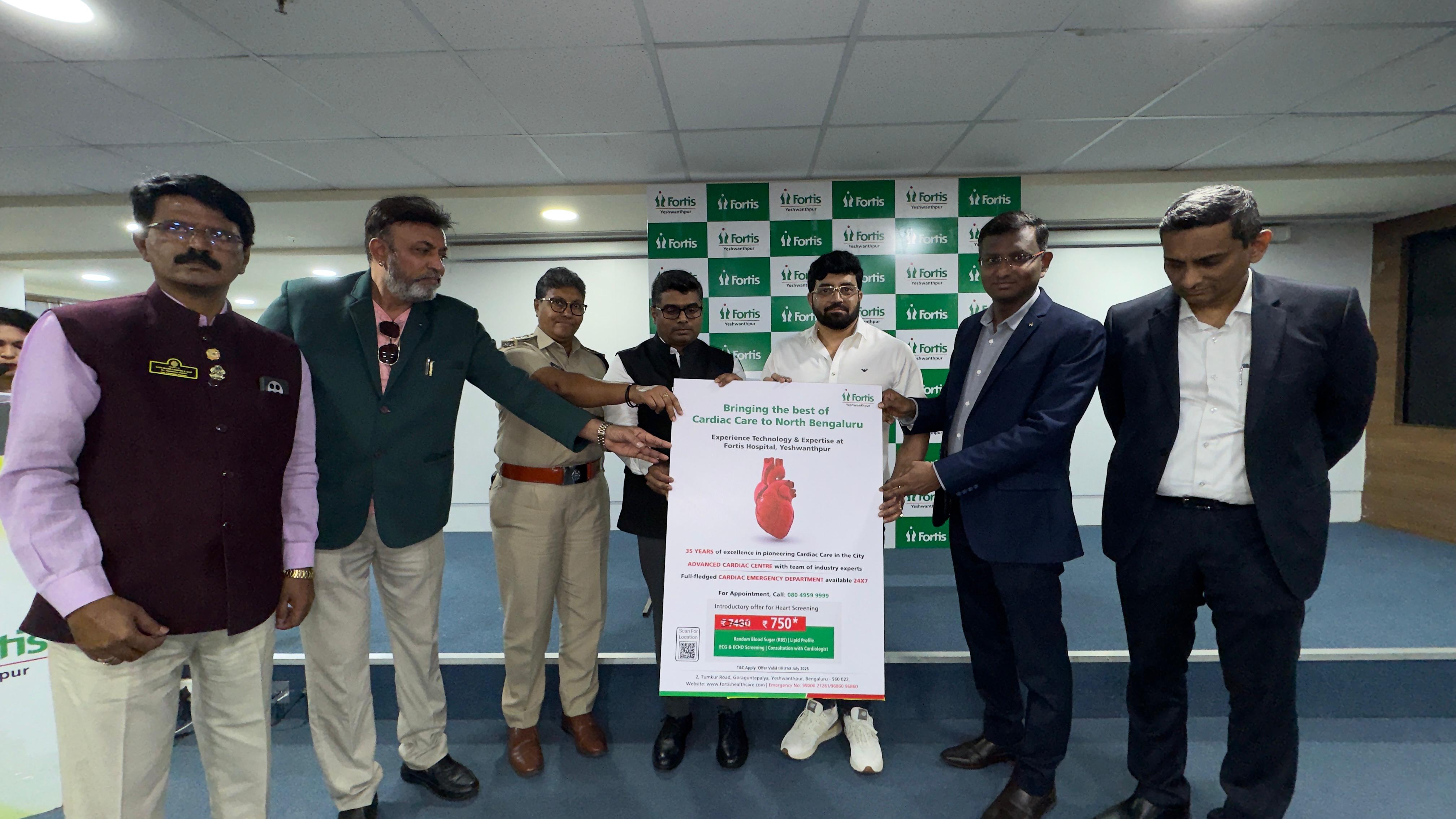 With Heart Attacks Rising Among Young Adults Fortis Hospital Yeshwanthpur and Karnataka Kirutere Kalaavidara Koota Lead Heart Health Awareness Initiative
