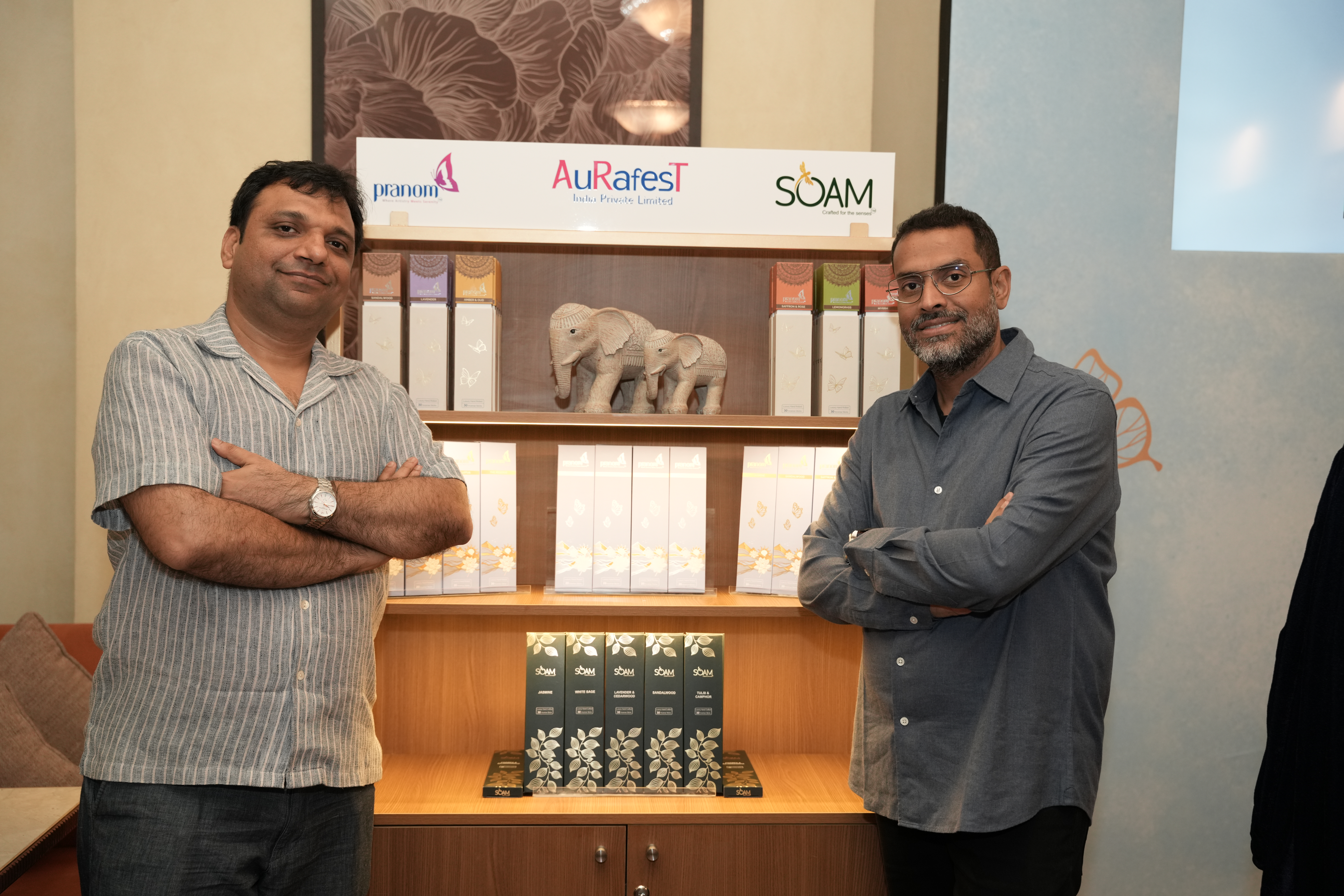 Aurafest Launches Pranom and SOAM in Mumbai: Premium Incense Collections Now Available Nationwide