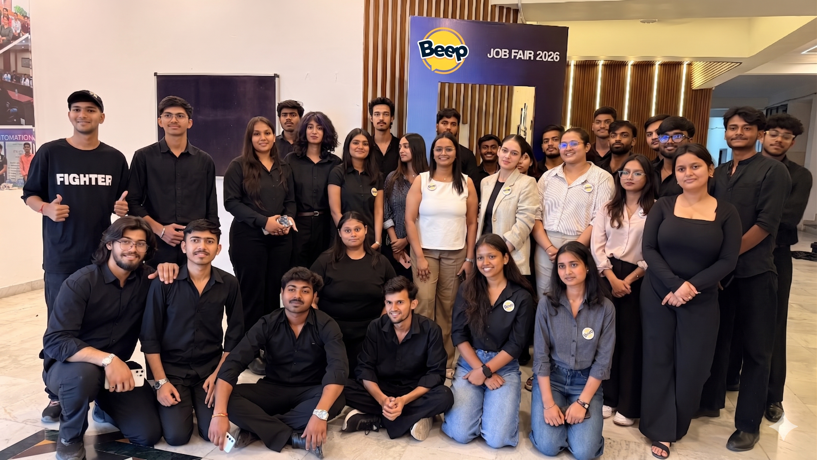 Beep App Hosts Successful Fresher Hiring Fair in Greater Noida, Facilitates Placements for 200 Candidates